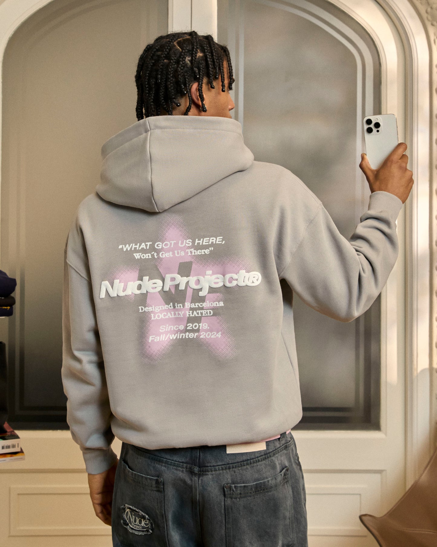 Seoul Hoodie Light Grey