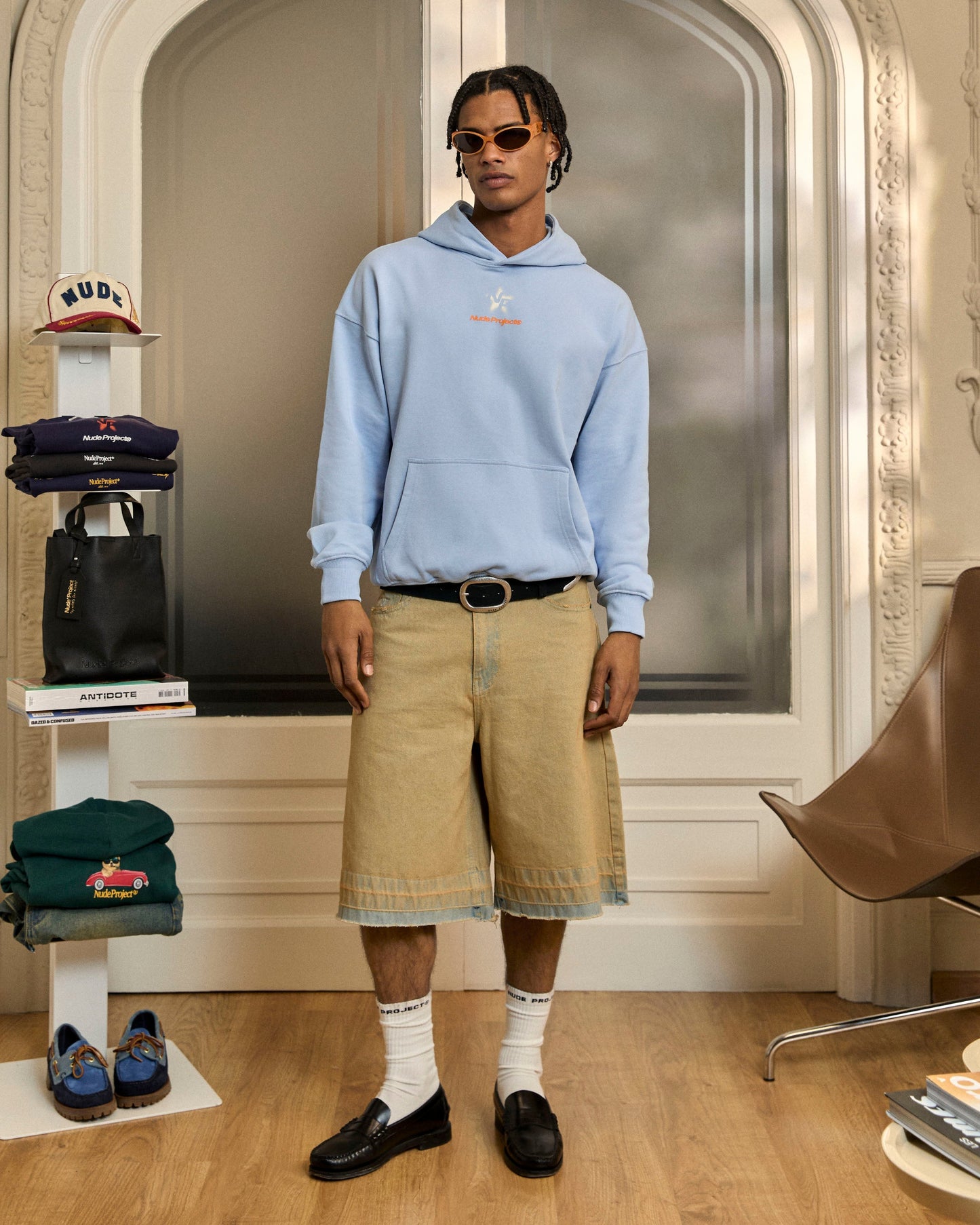 Seoul Hoodie Light Blue