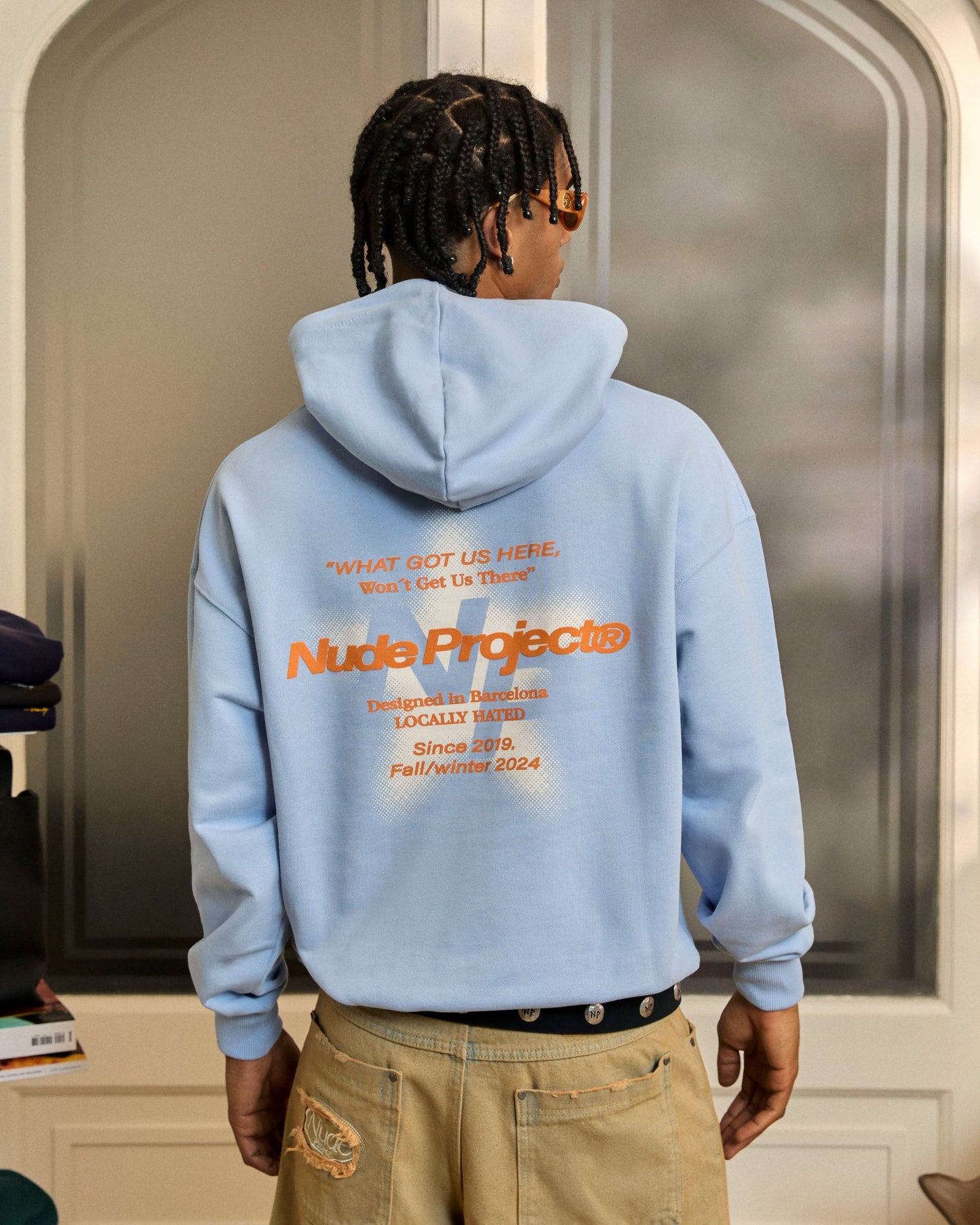 Seoul Hoodie Light Blue