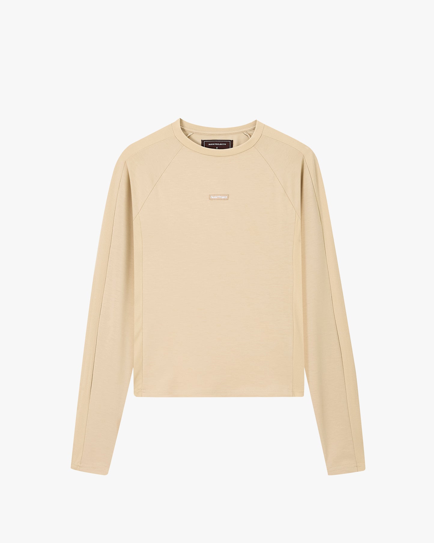 Tech Longsleeve Tee Beige