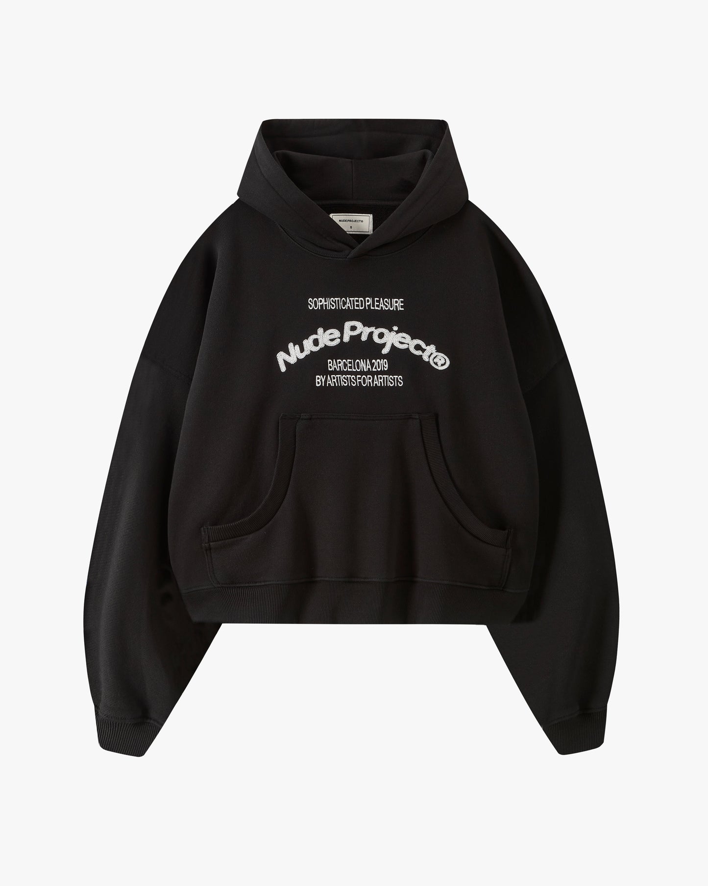 Liberty Boxy Hoodie Black
