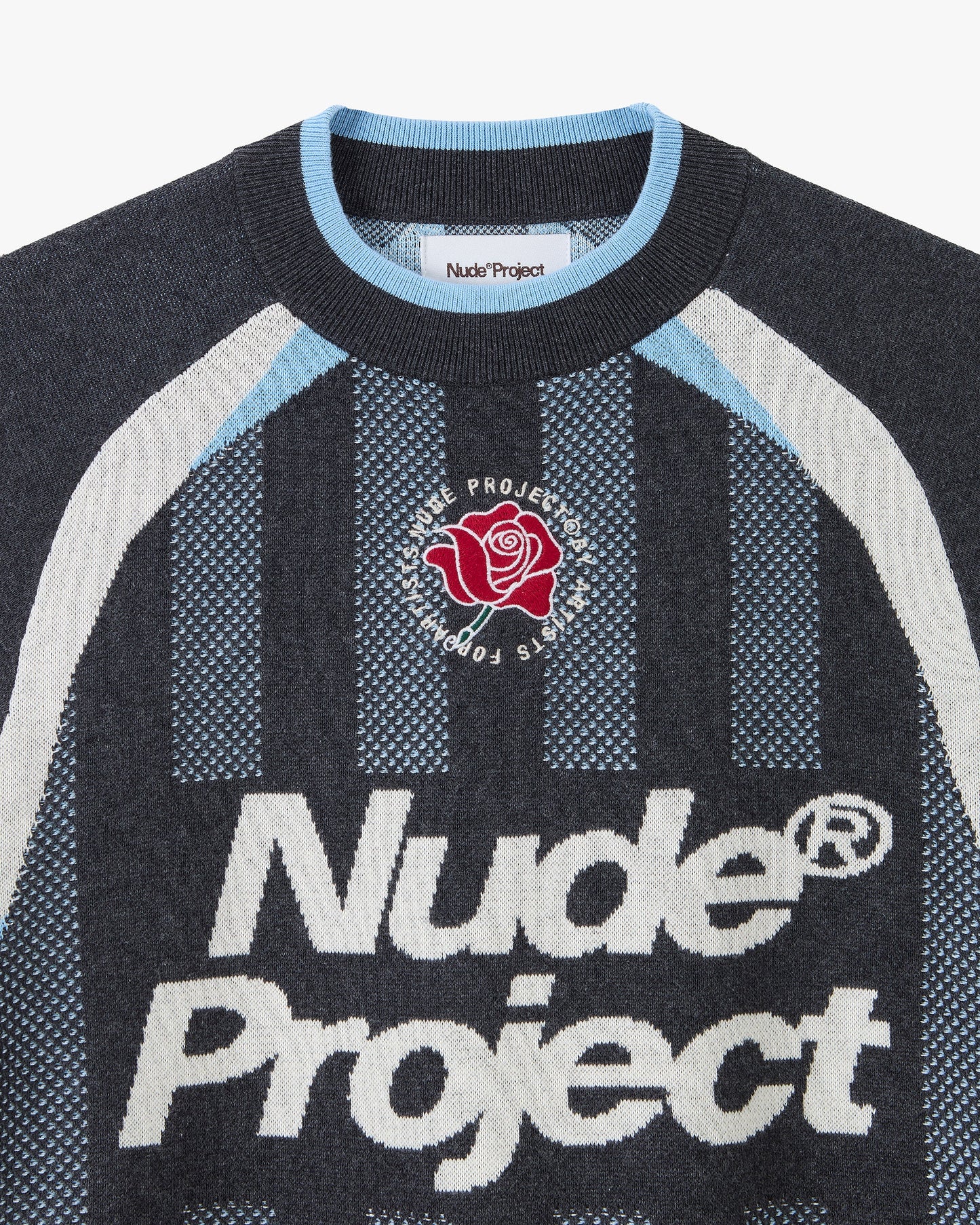 Grass Football Knit Grey