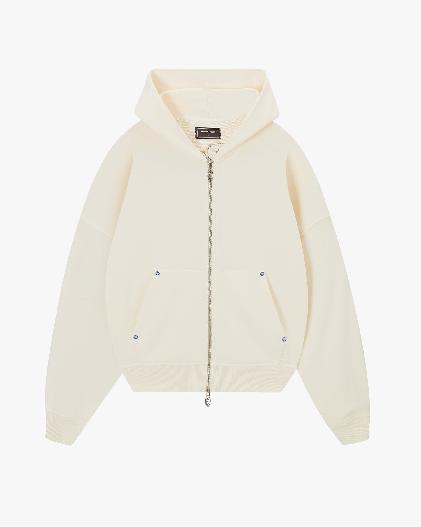 Beast Zip-Up Hoodie Marshmallow