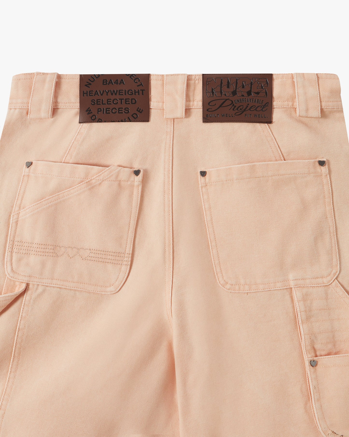 Carpenter Shorts Peach