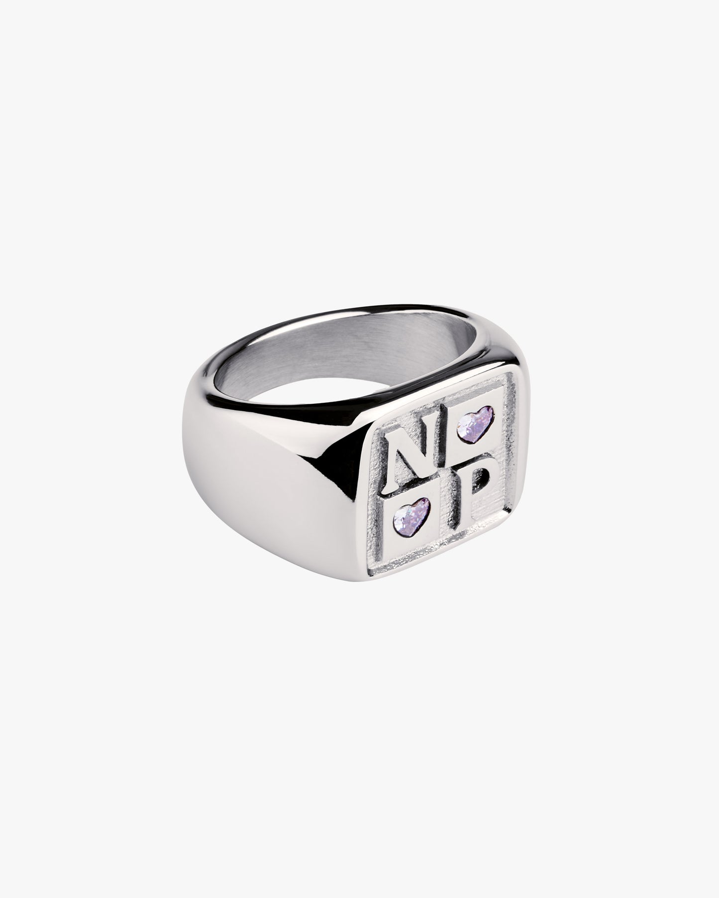 Chess Ring Silver