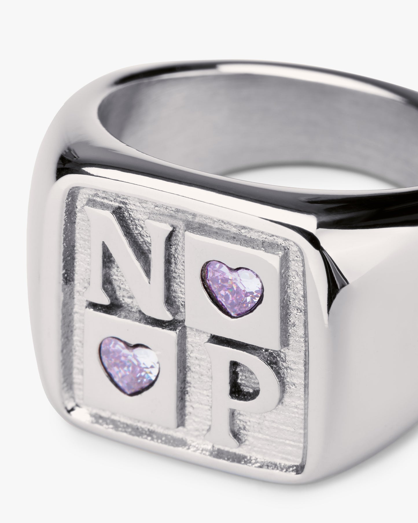 Chess Ring Silver