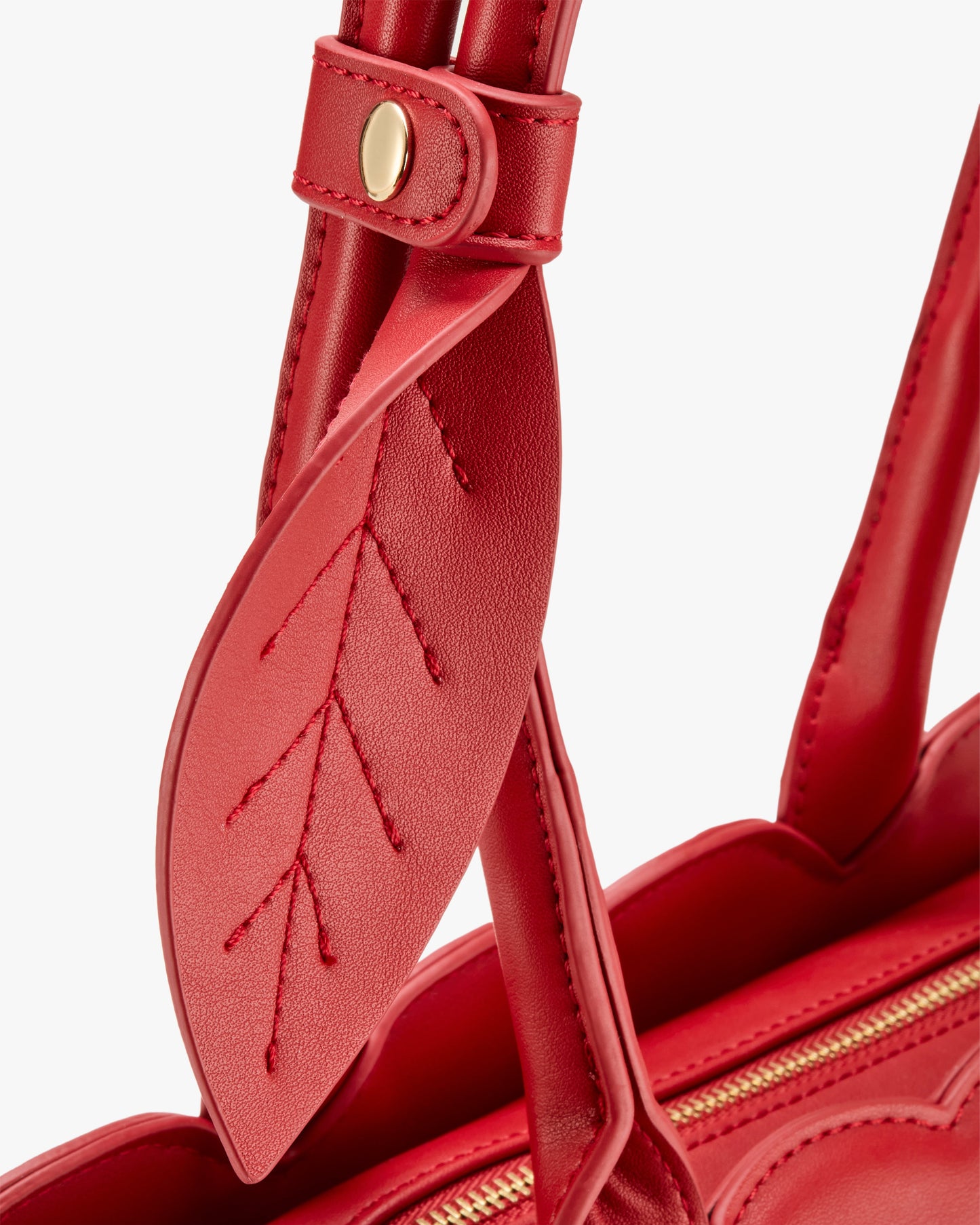 Leather Cherry Bag