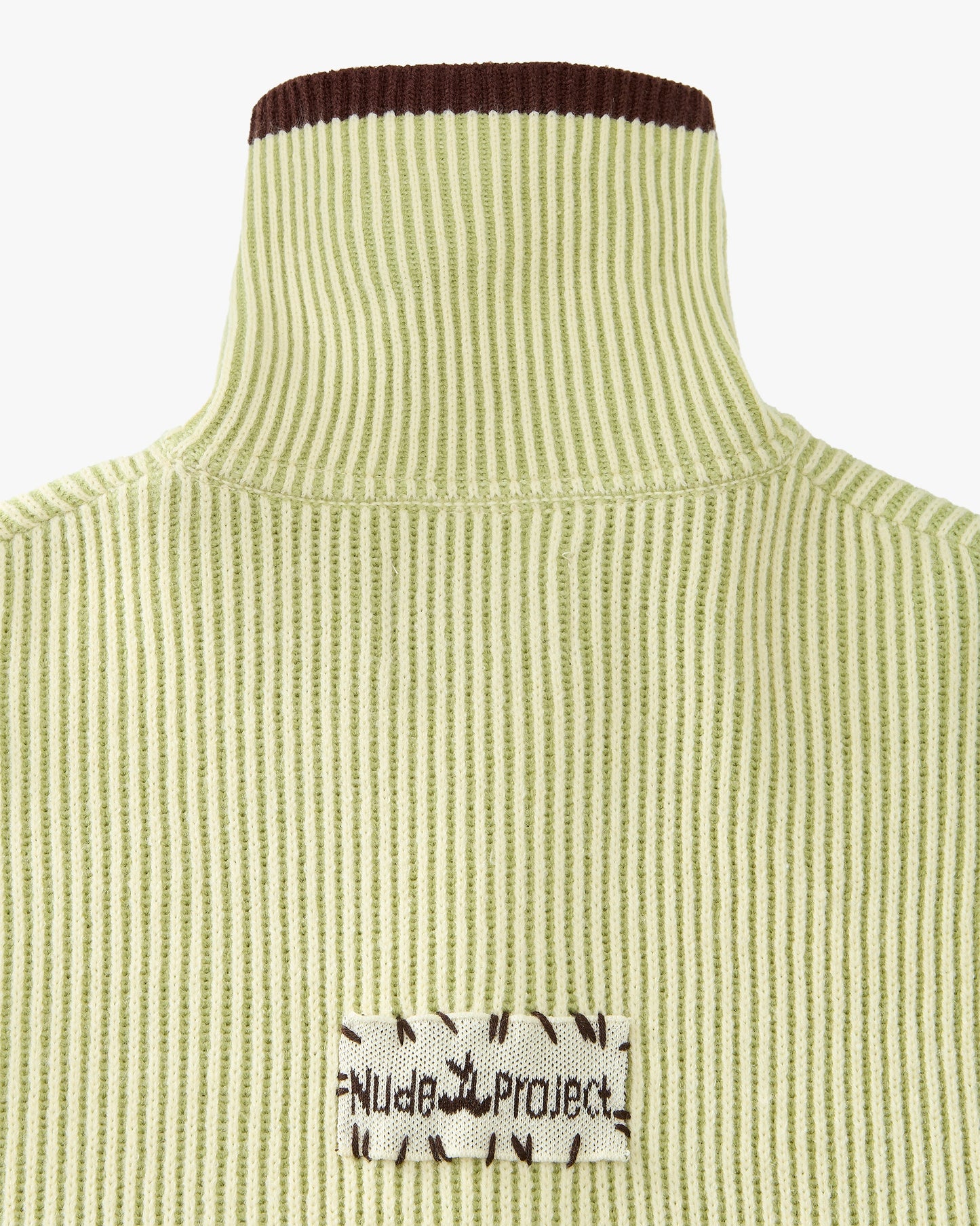 Classy Zip-Up Knit Cardigan Yellow