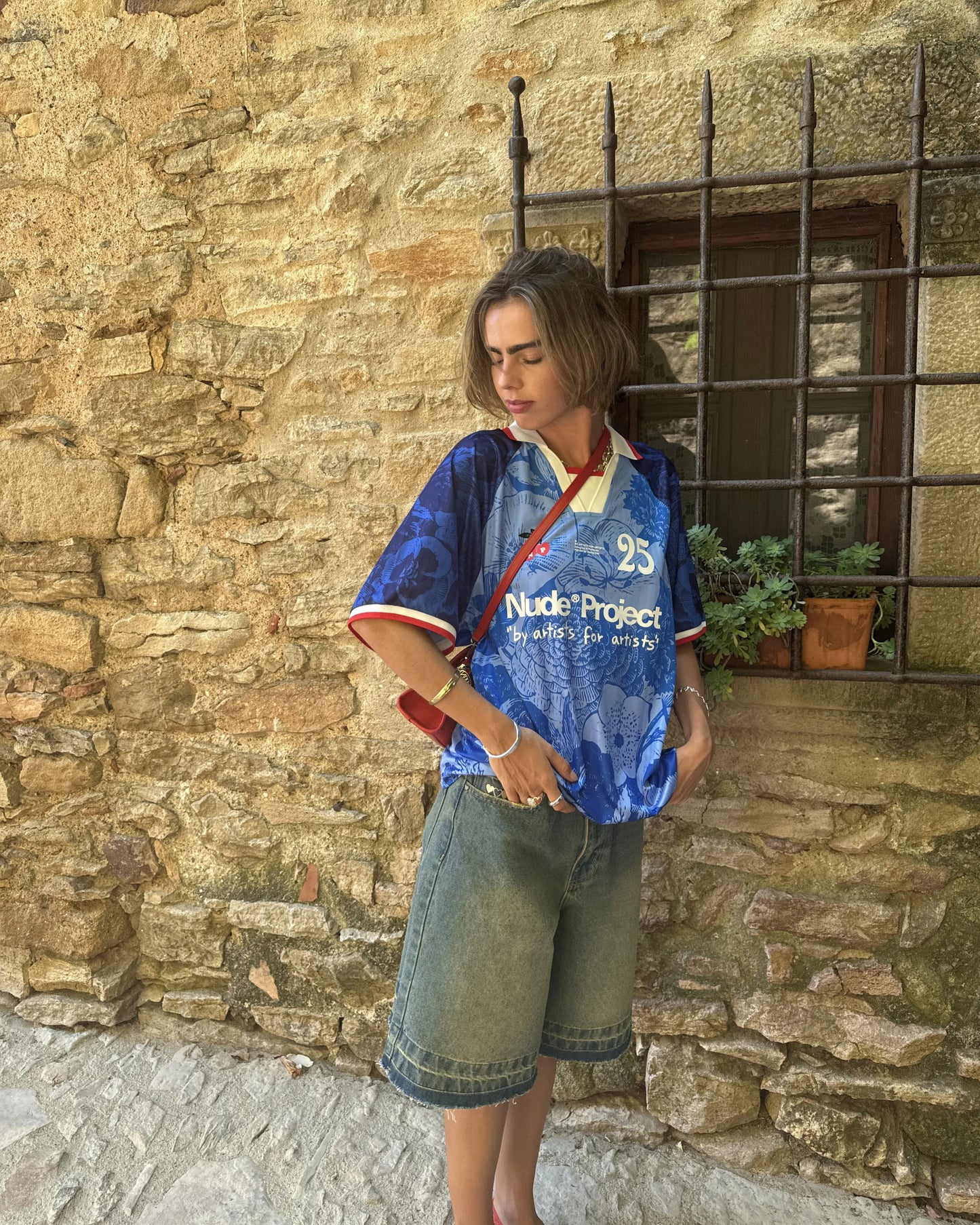 Old Baggy Denim Shorts Indigo