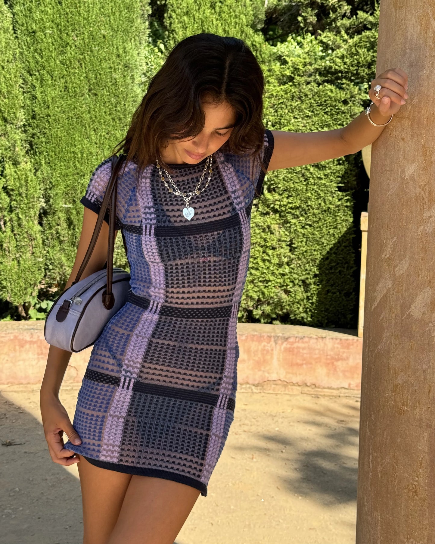 Logo Knit Dress