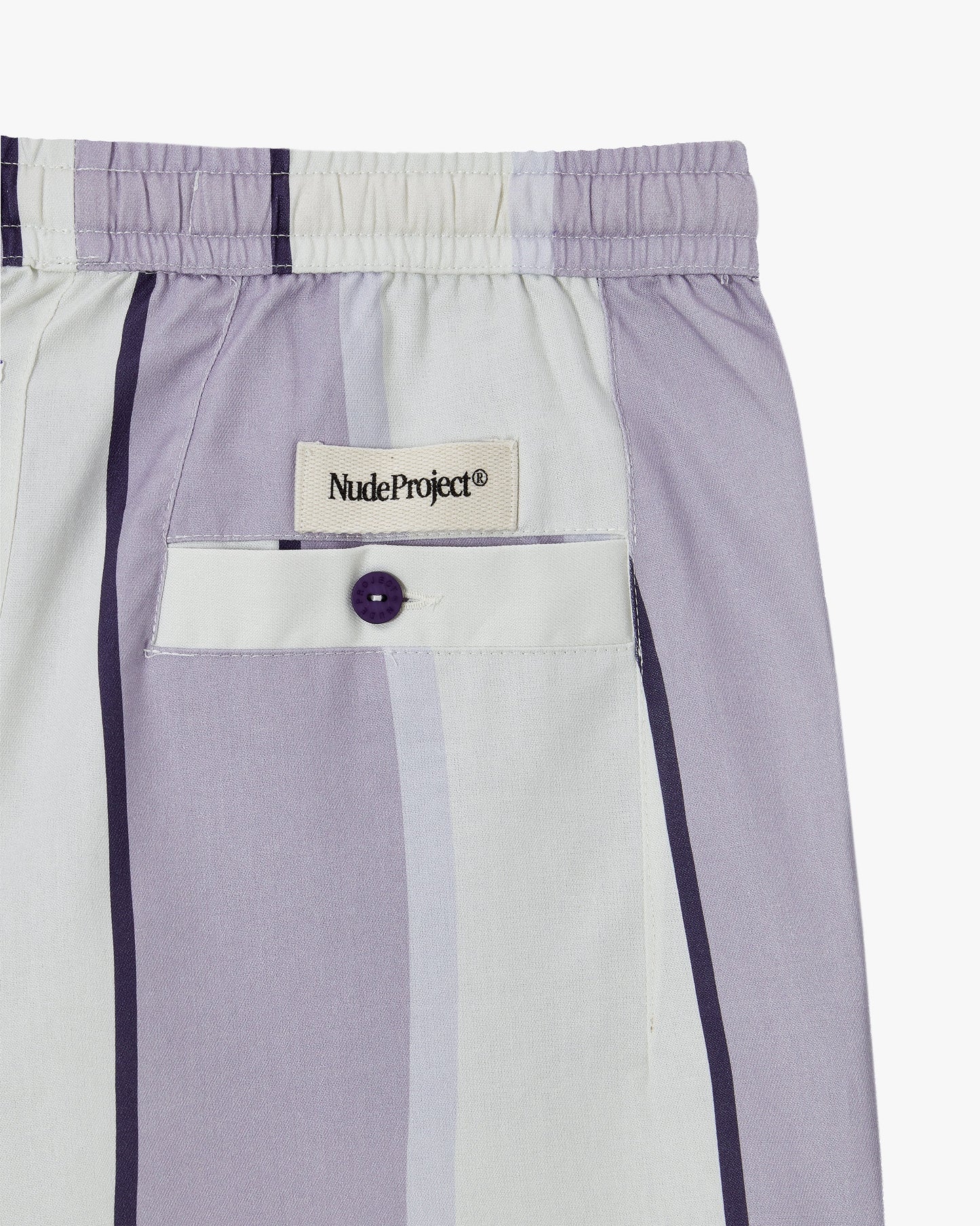 Esvedra Shorts White/Purple