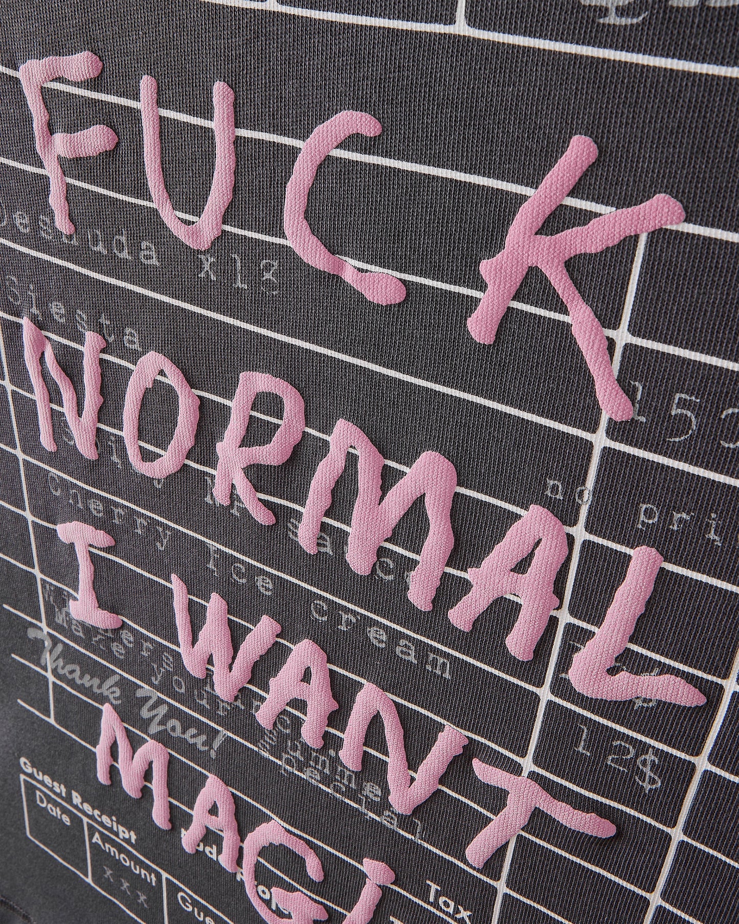 Fuck Normal Tee Ash