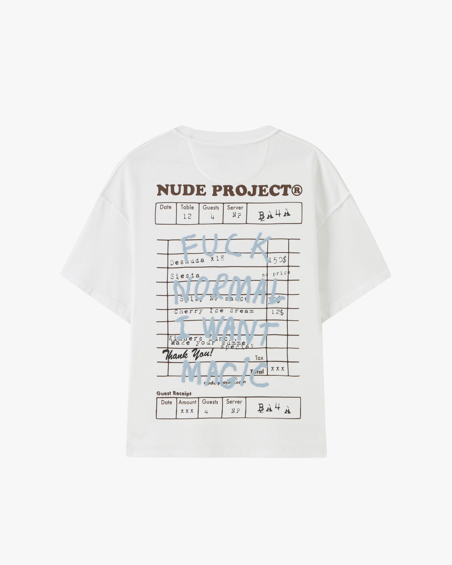 Fuck Normal Tee White