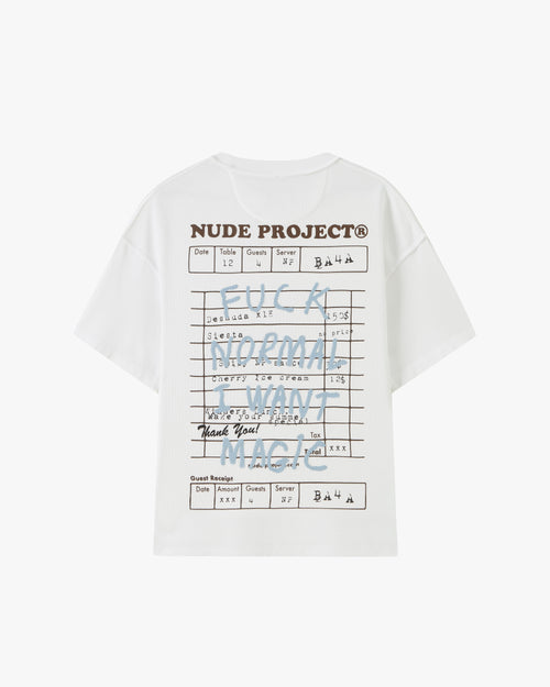 Fuck Normal Tee White