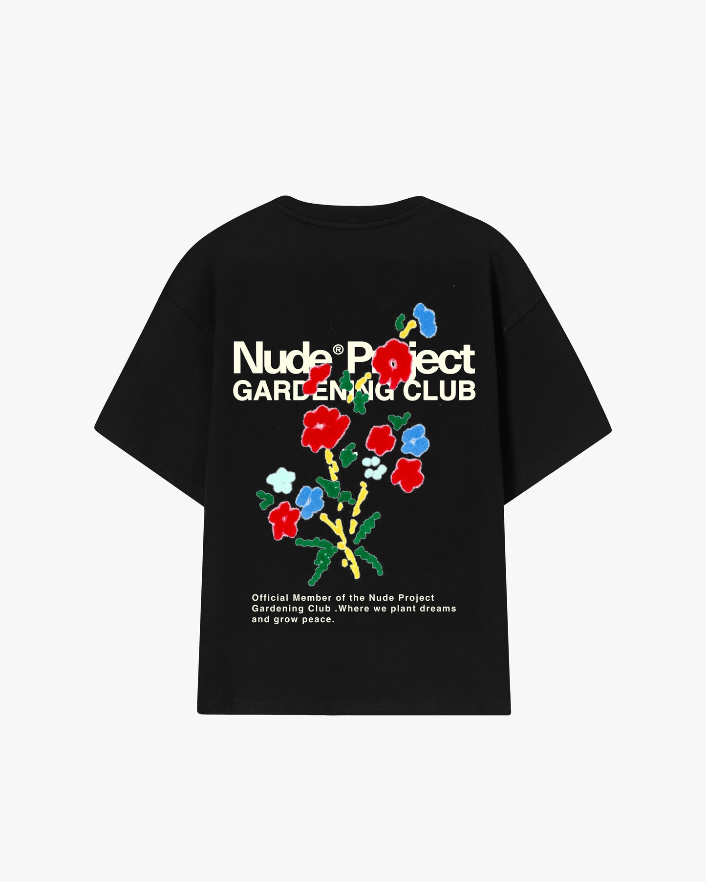 Floreta Tee Black