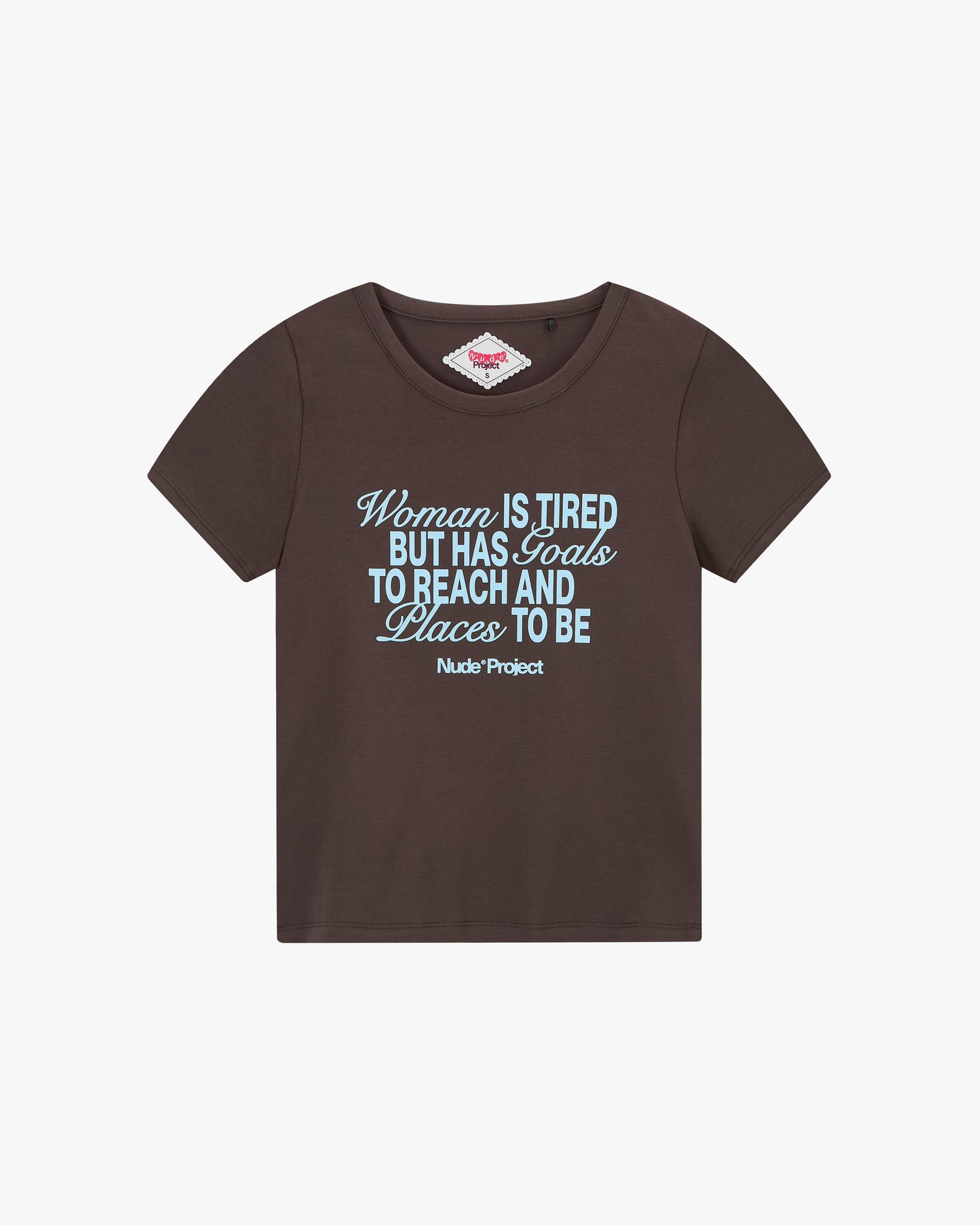 Goals Baby Tee Ash