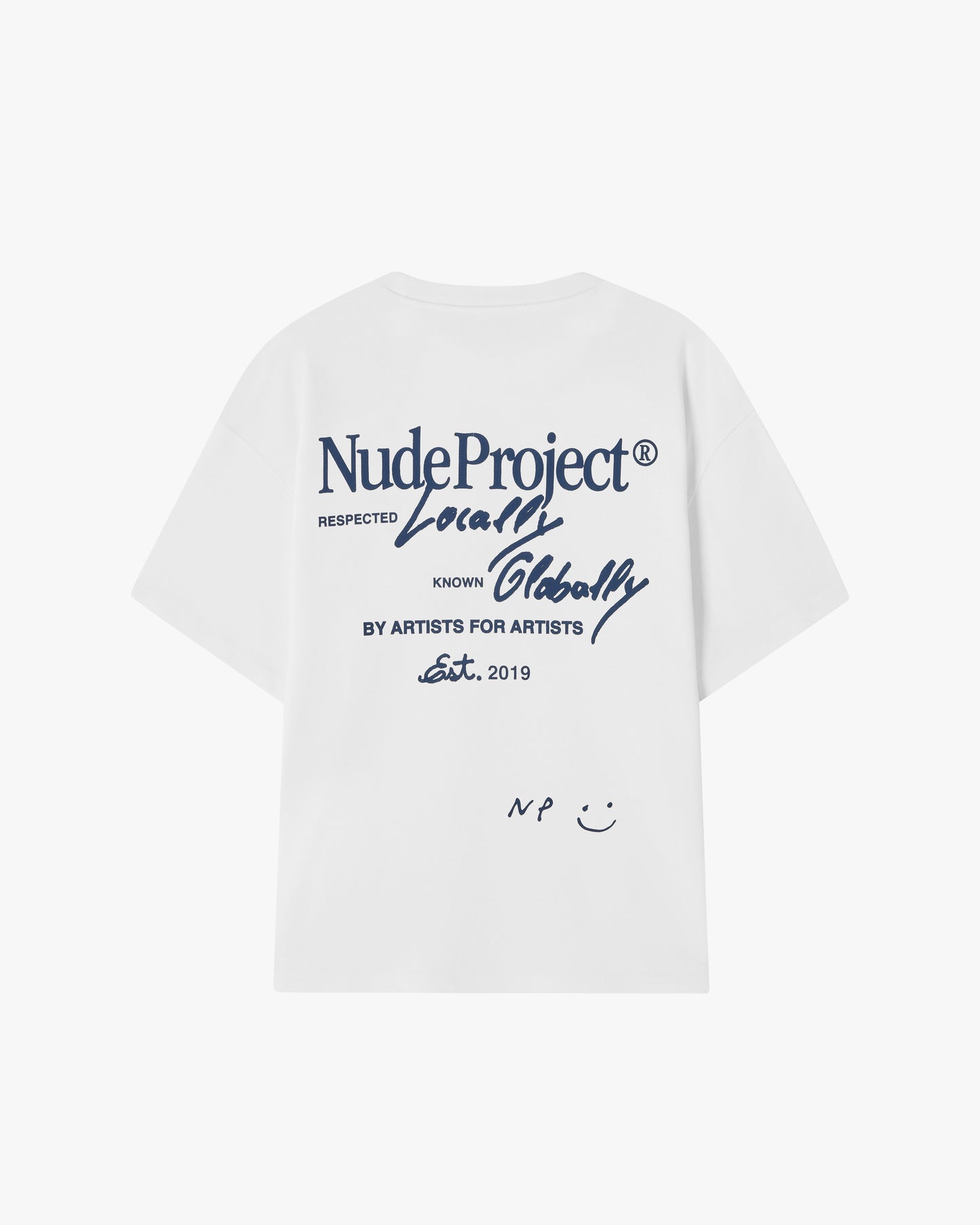 Global Soon Tee White