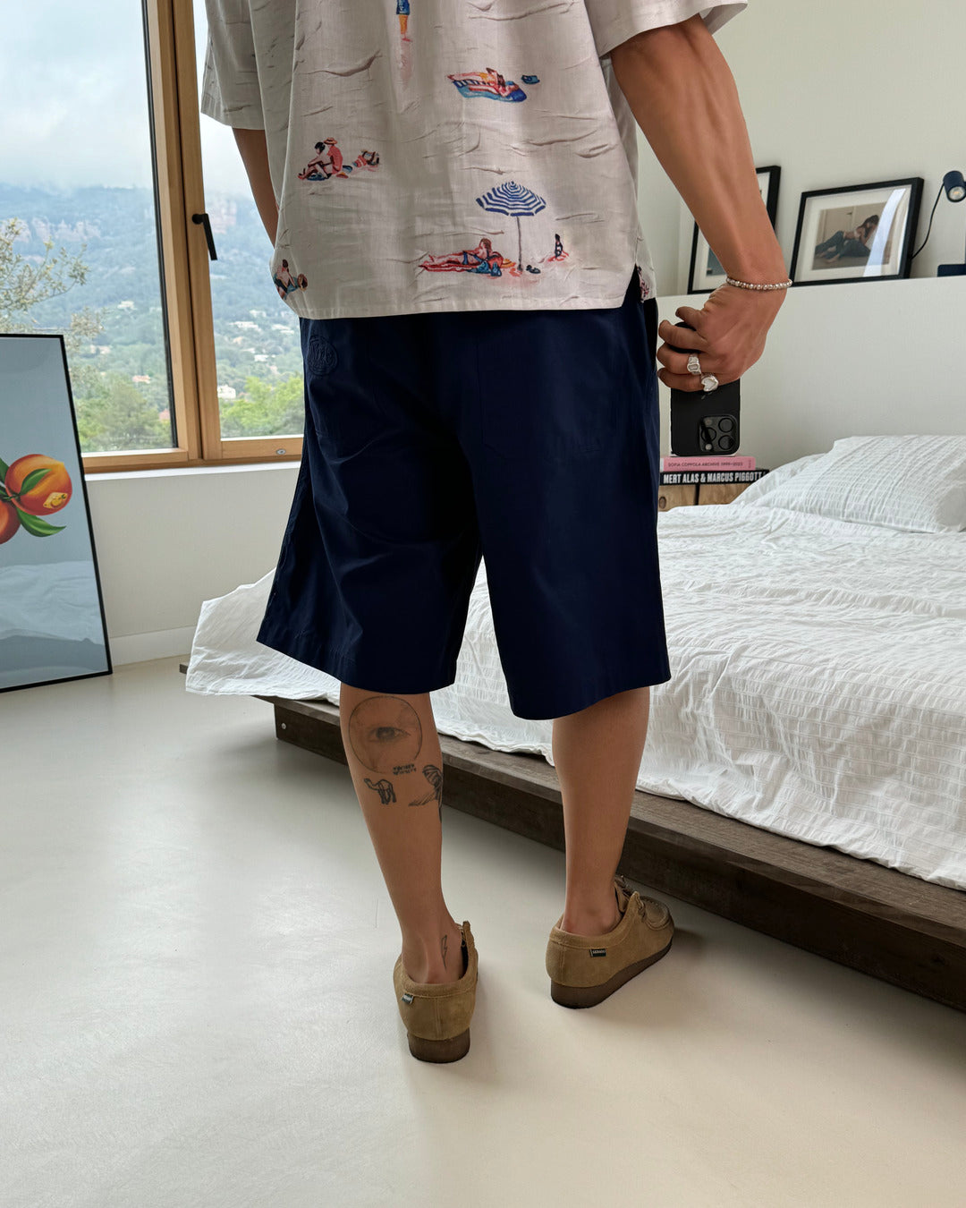 Tailoring Shorts Navy