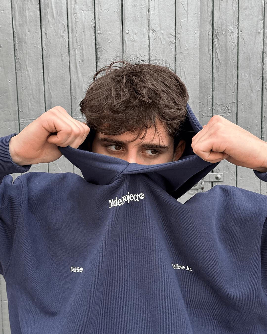 Time Hoodie Navy