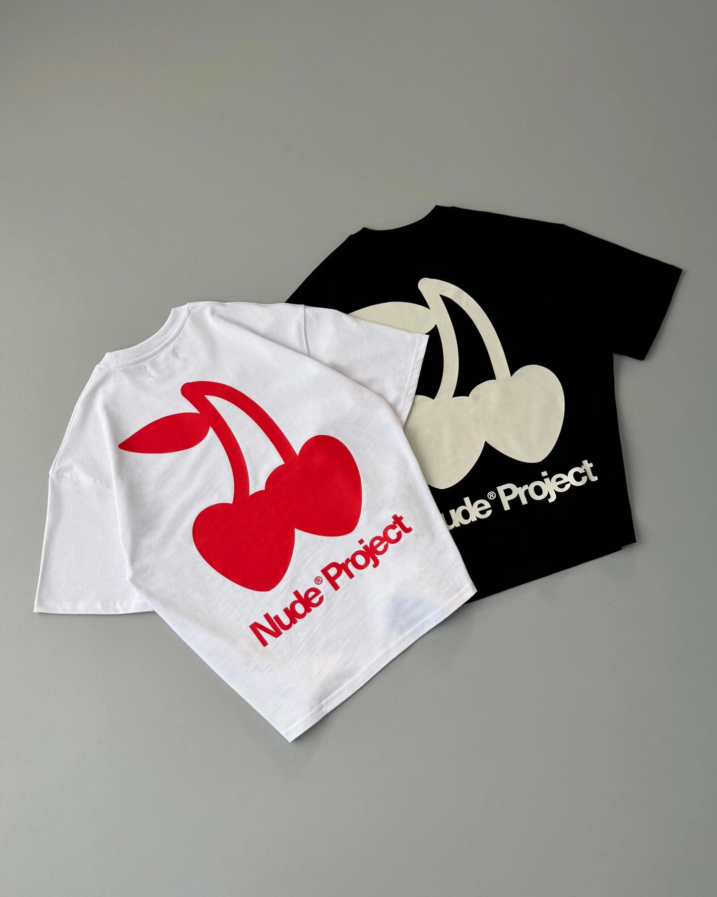 Cherry Logo Tee White