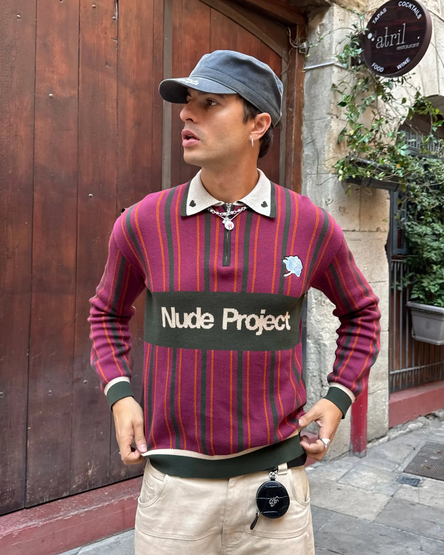 Legend Football Knit Burgundy