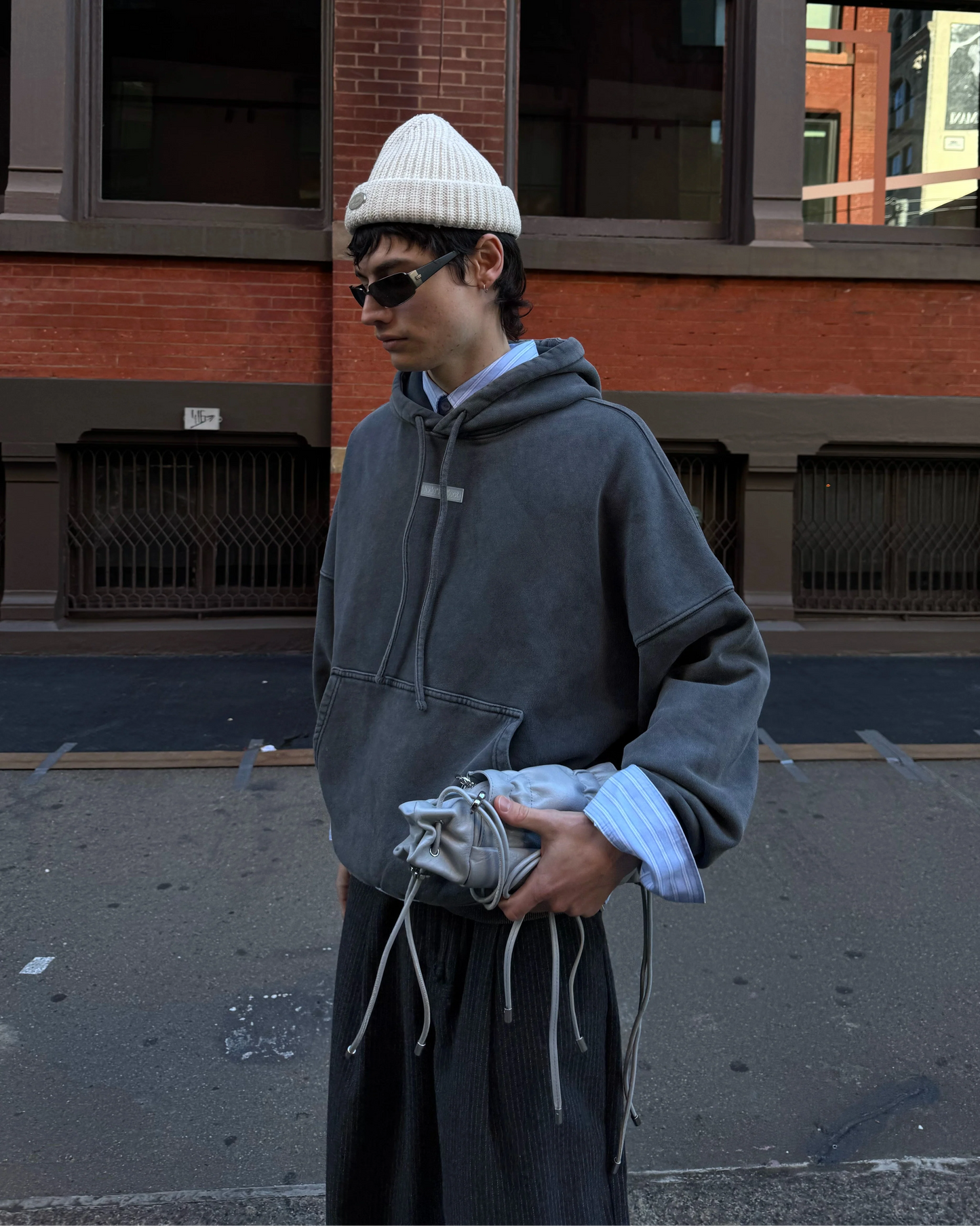 Pearl Hoodie Black
