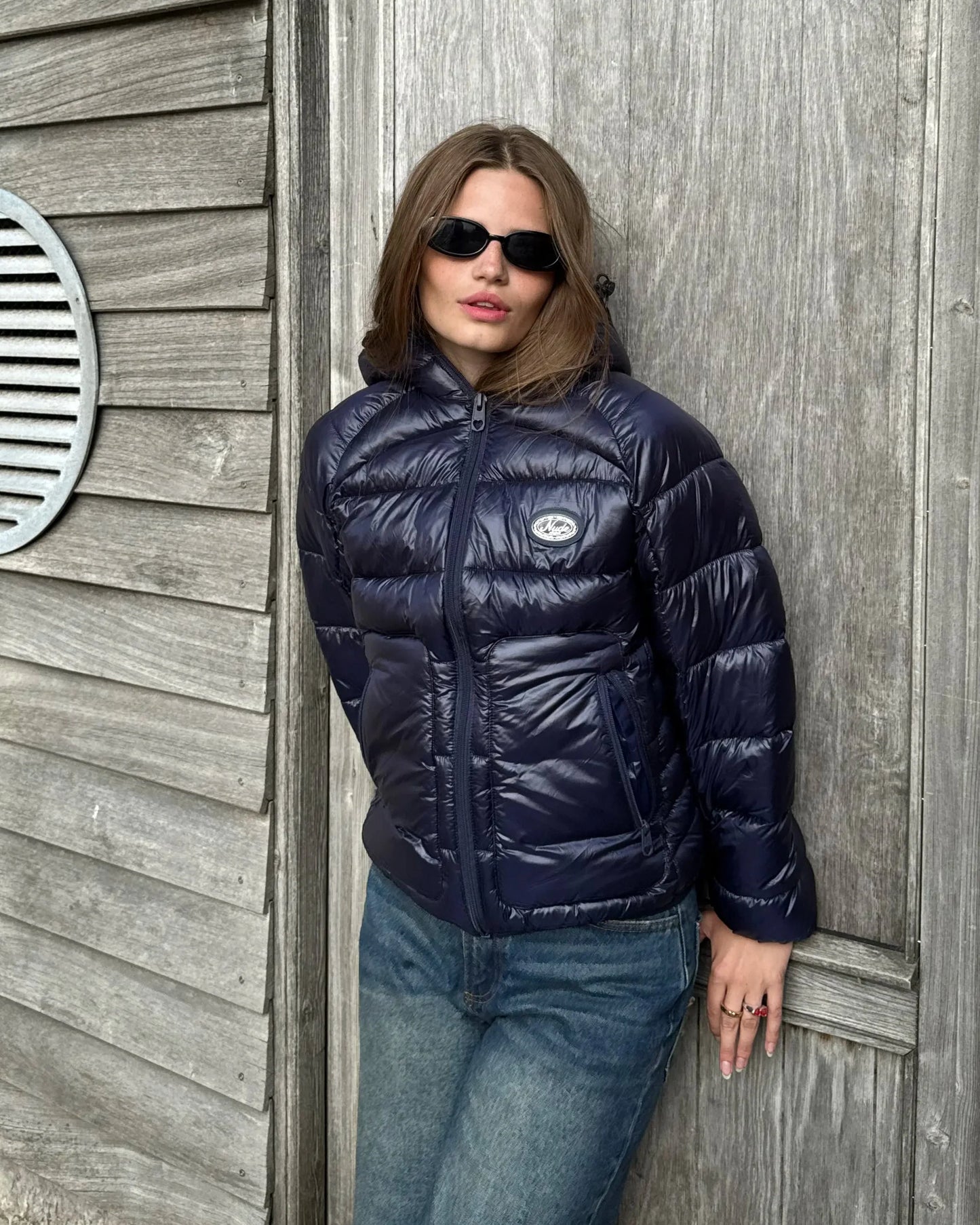 Iconic Puffer Jacket Navy