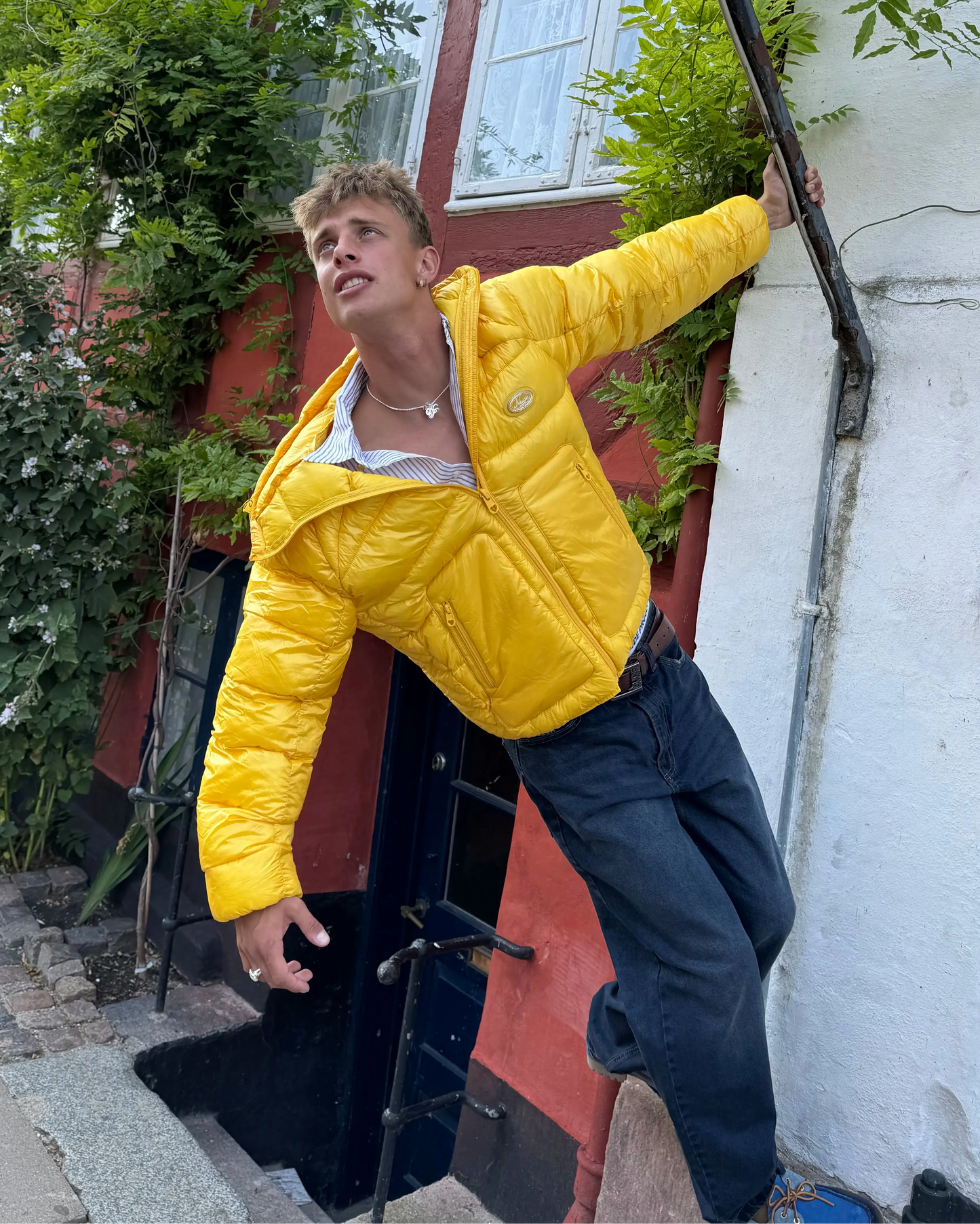 Iconic Puffer Jacket Yellow