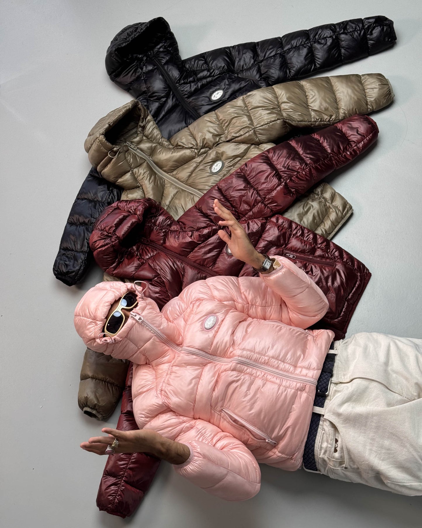 Iconic Puffer Jacket Olive Green