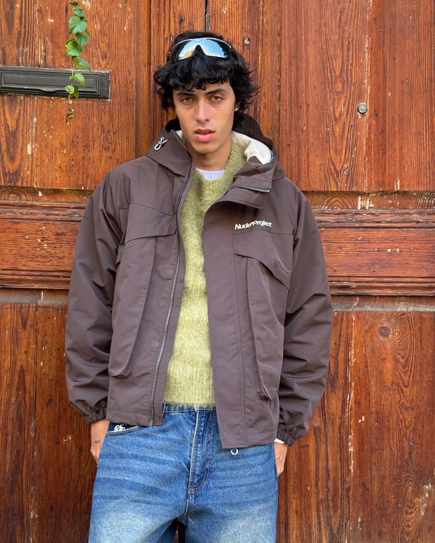 Milestones Windbreaker Jacket Brown