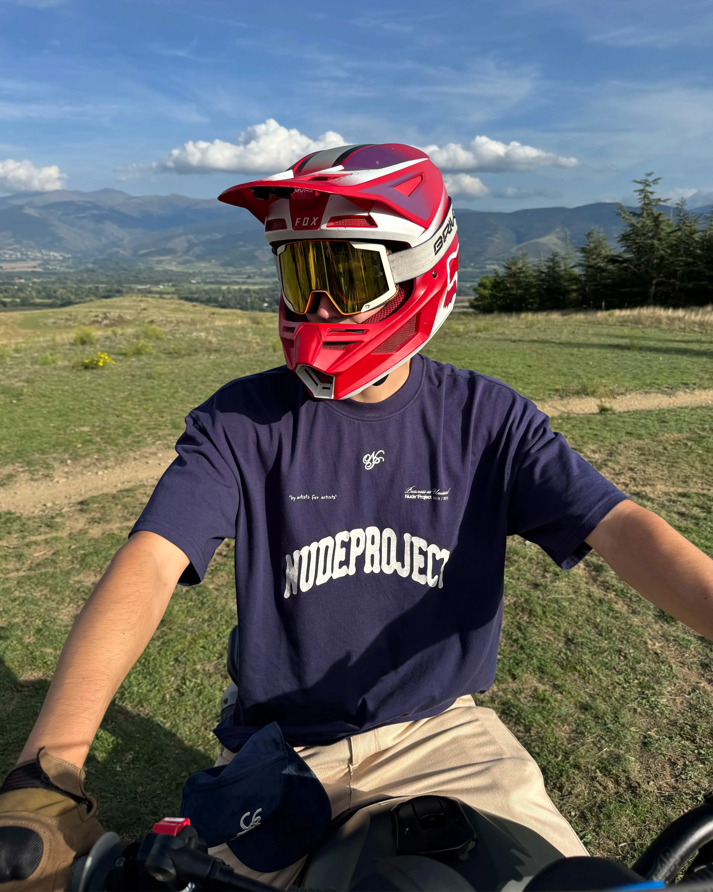 Varsity Tee Navy