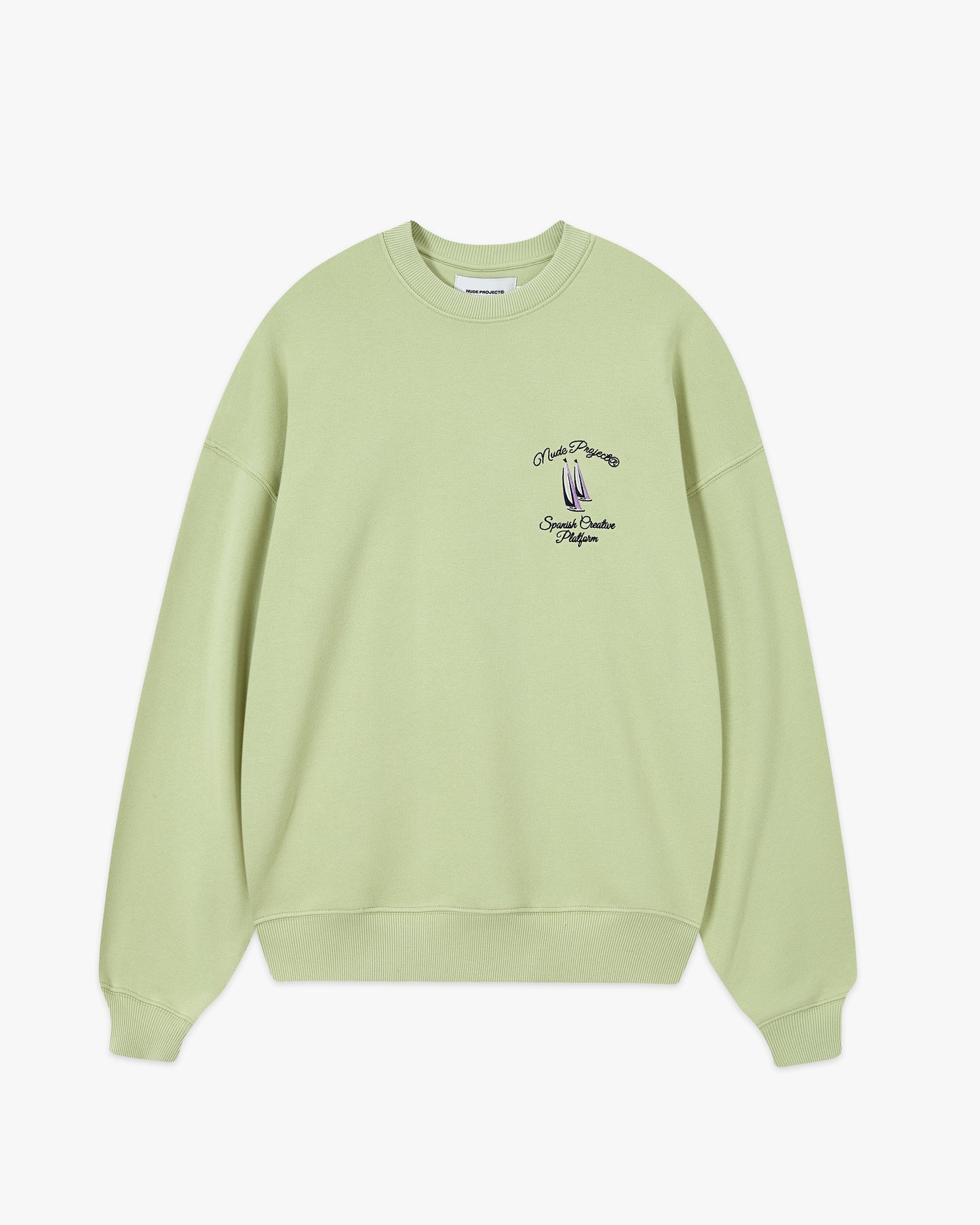 Lil Boat Sweatshirt Pale Green