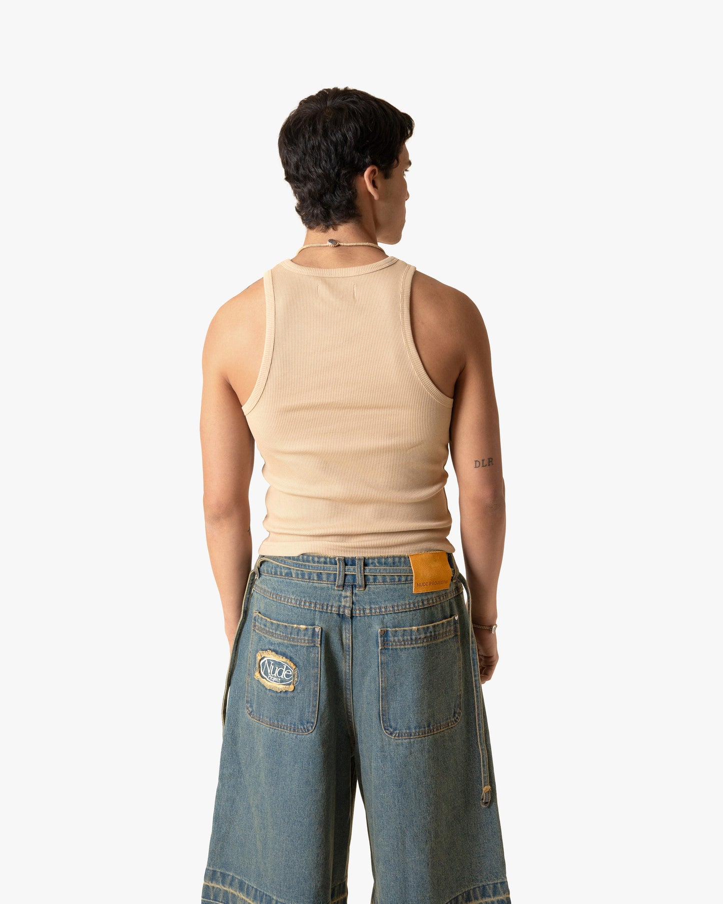 Tank Top Ss24 Beige/Ash