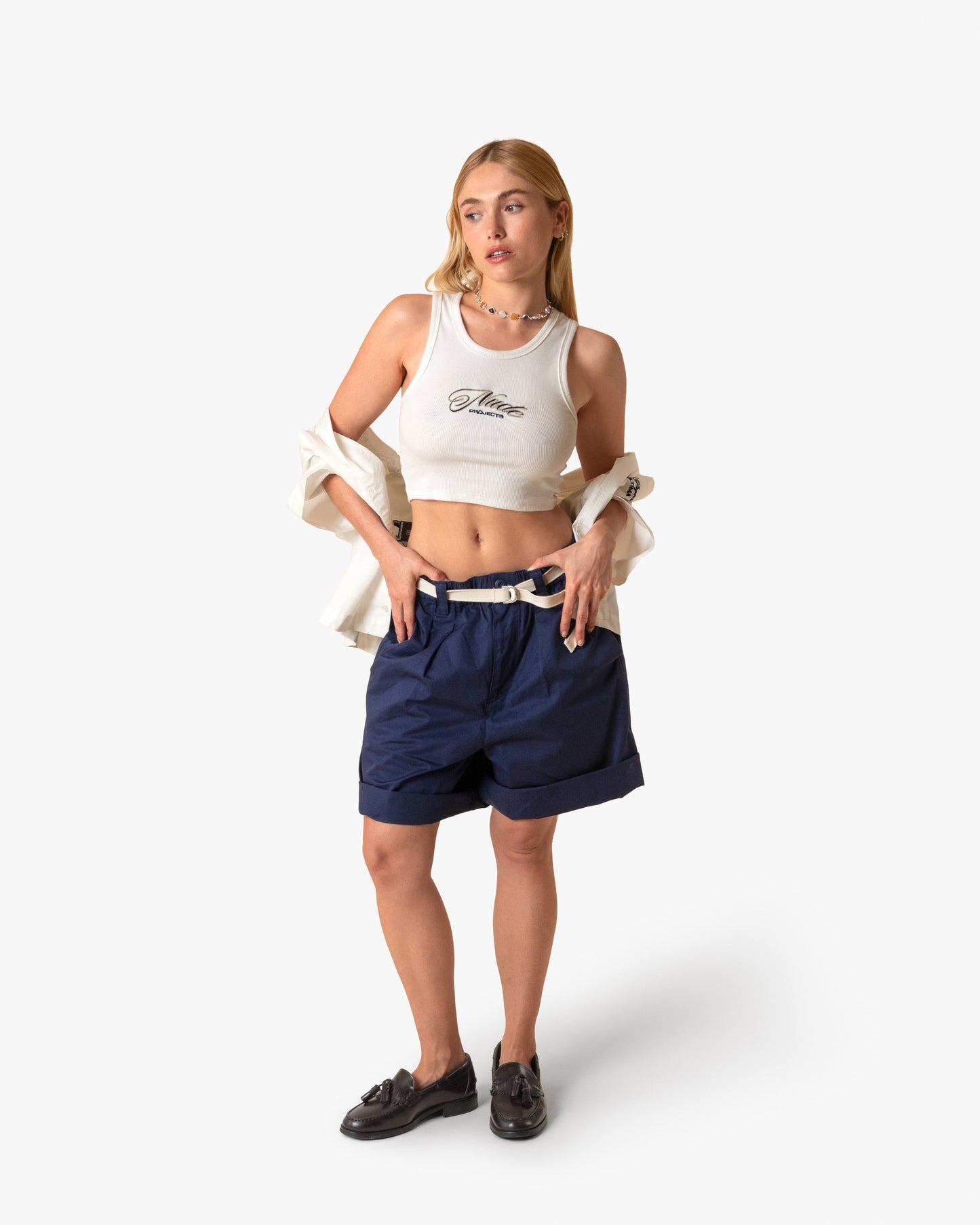 Tailoring Shorts Navy