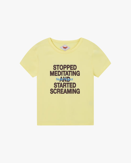 Routine Tee Yellow