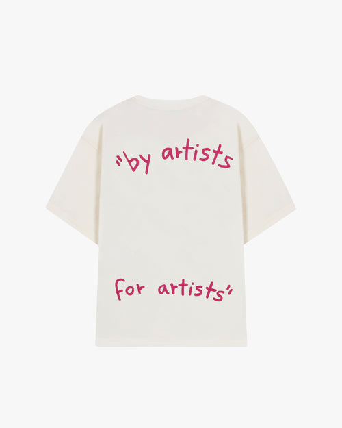 Motto Tee Beige