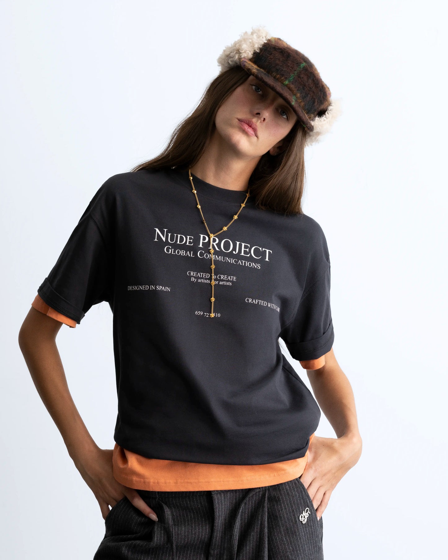 Piano Tee Black