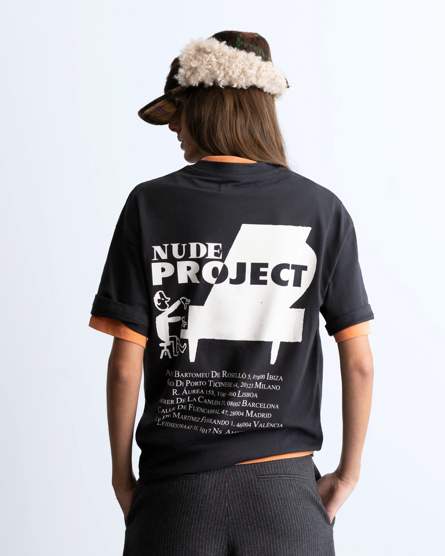 Piano Tee Black