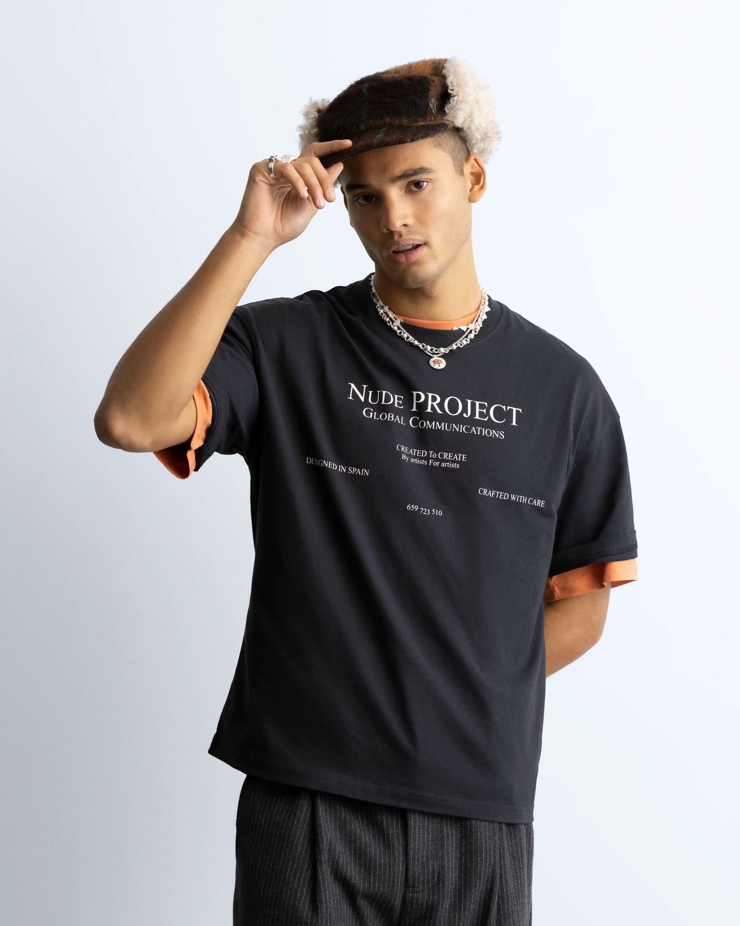 Piano Tee Black