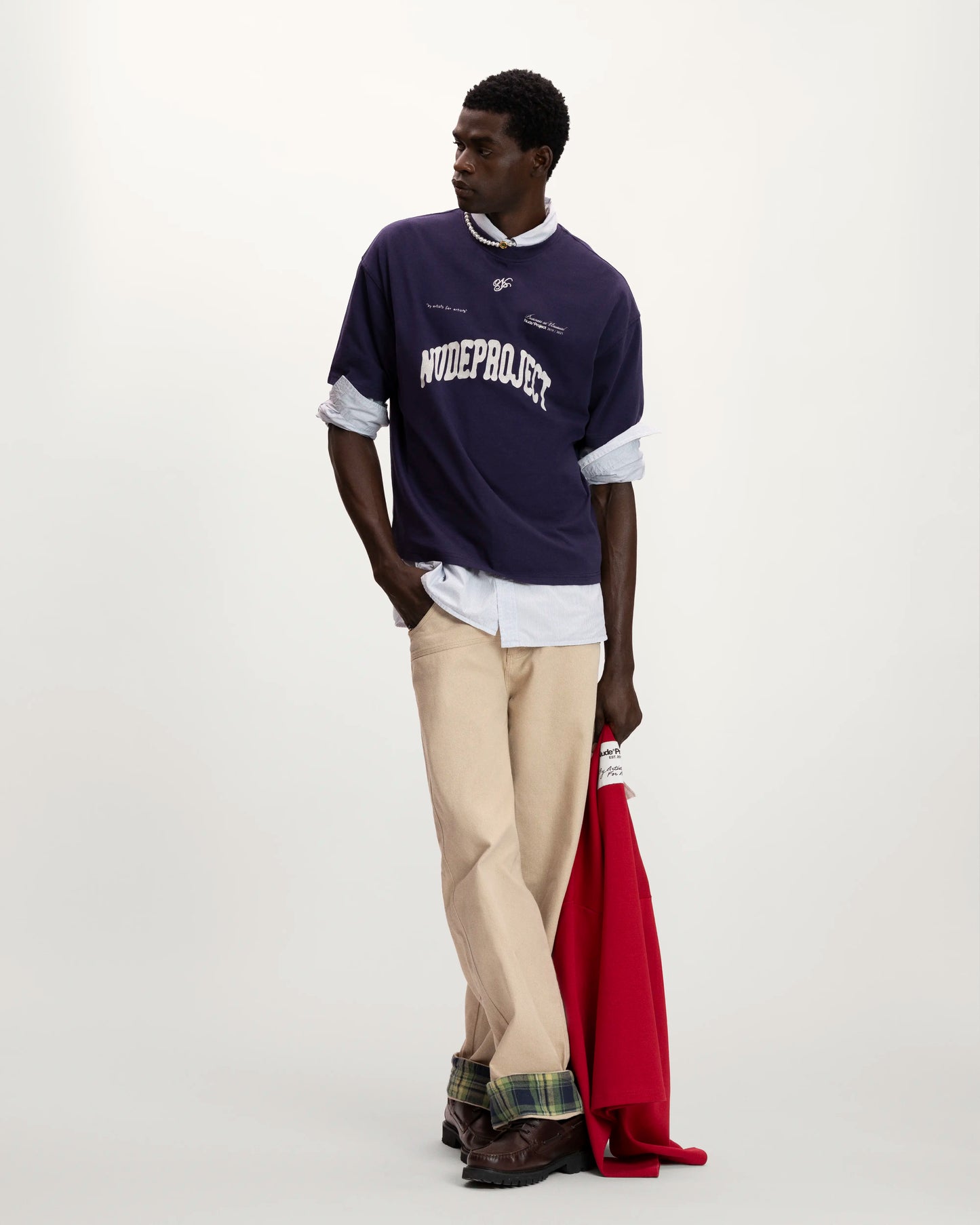 Varsity Tee Navy