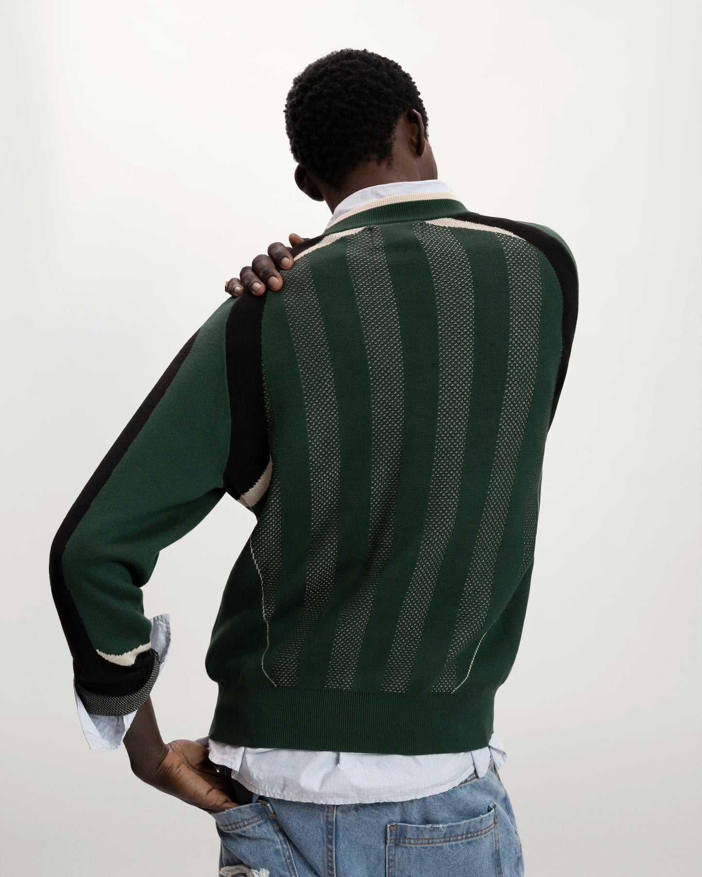 Grass Football Knit Green
