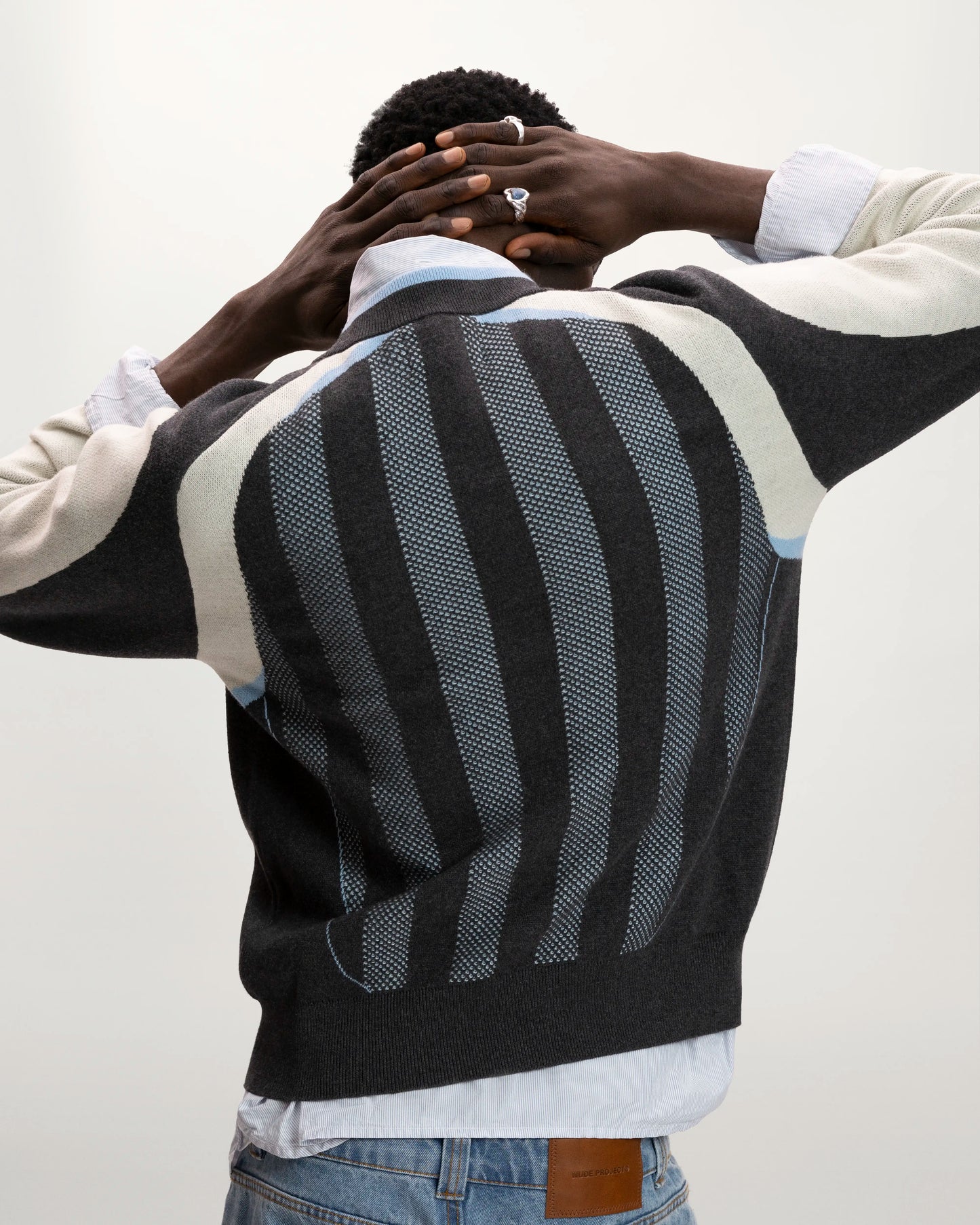 Grass Football Knit Grey