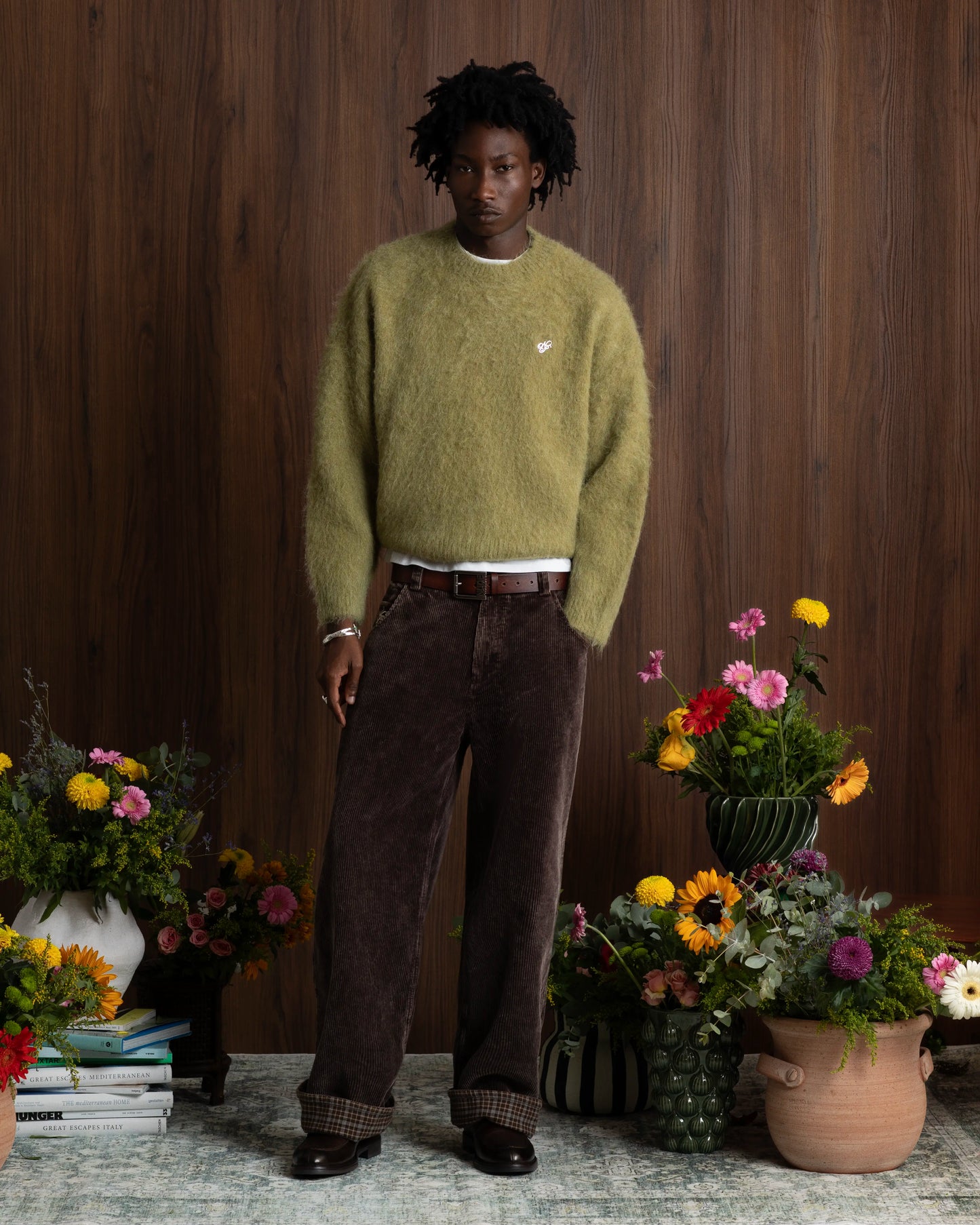 Alpaca Knit Green