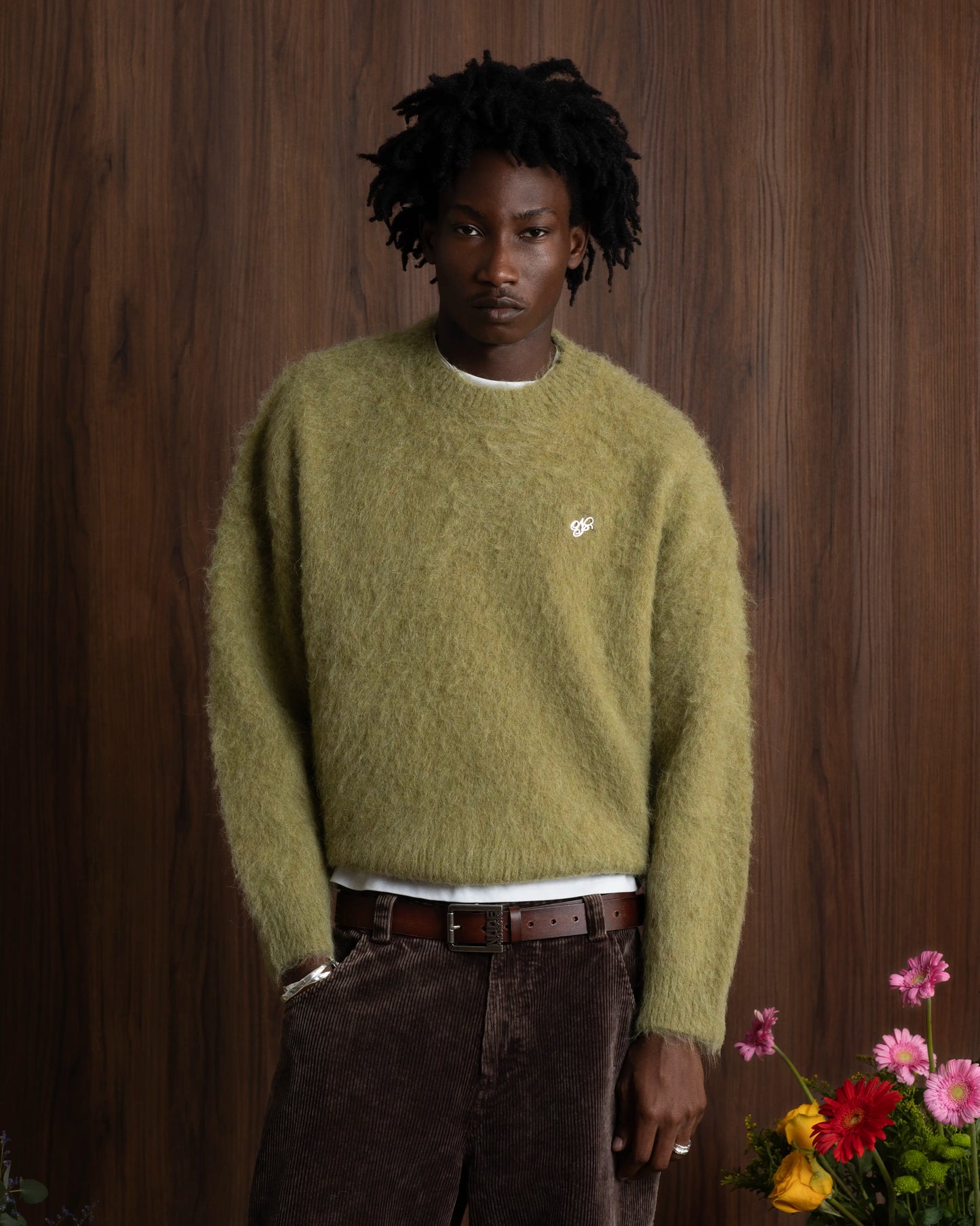 Alpaca Knit Green