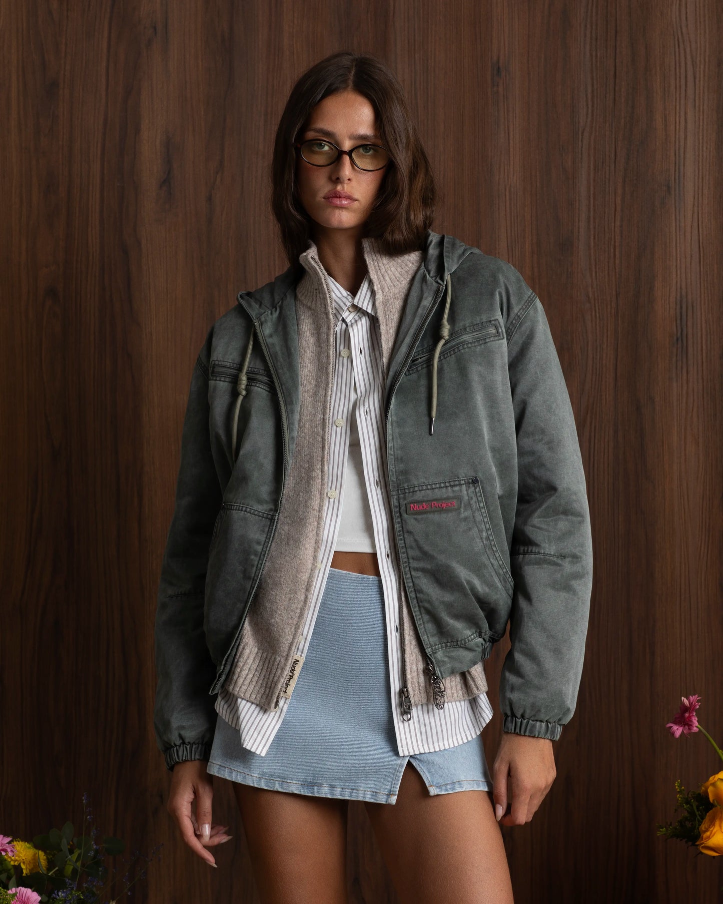 Comfy Worker Jacket Green