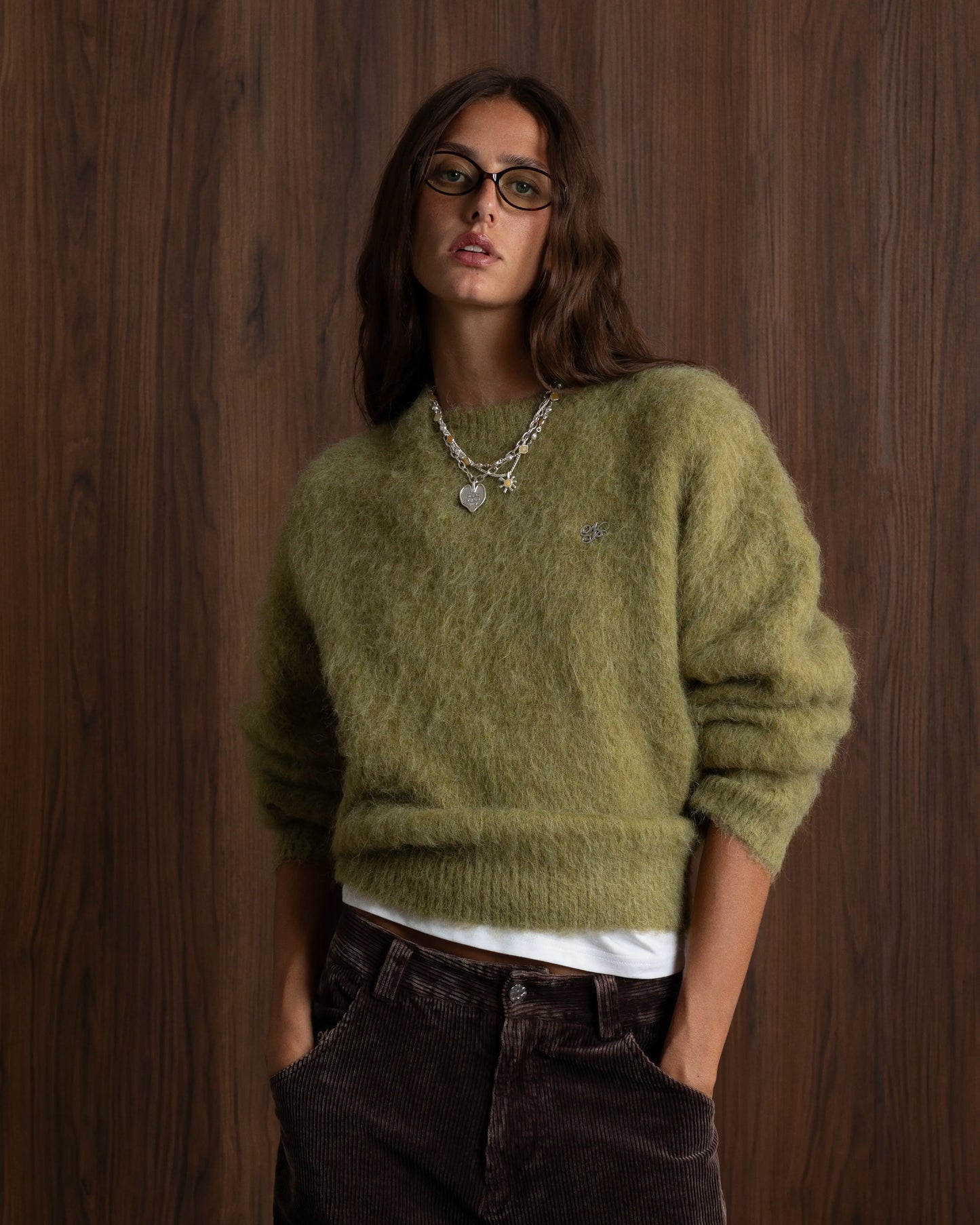 Alpaca Knit Green