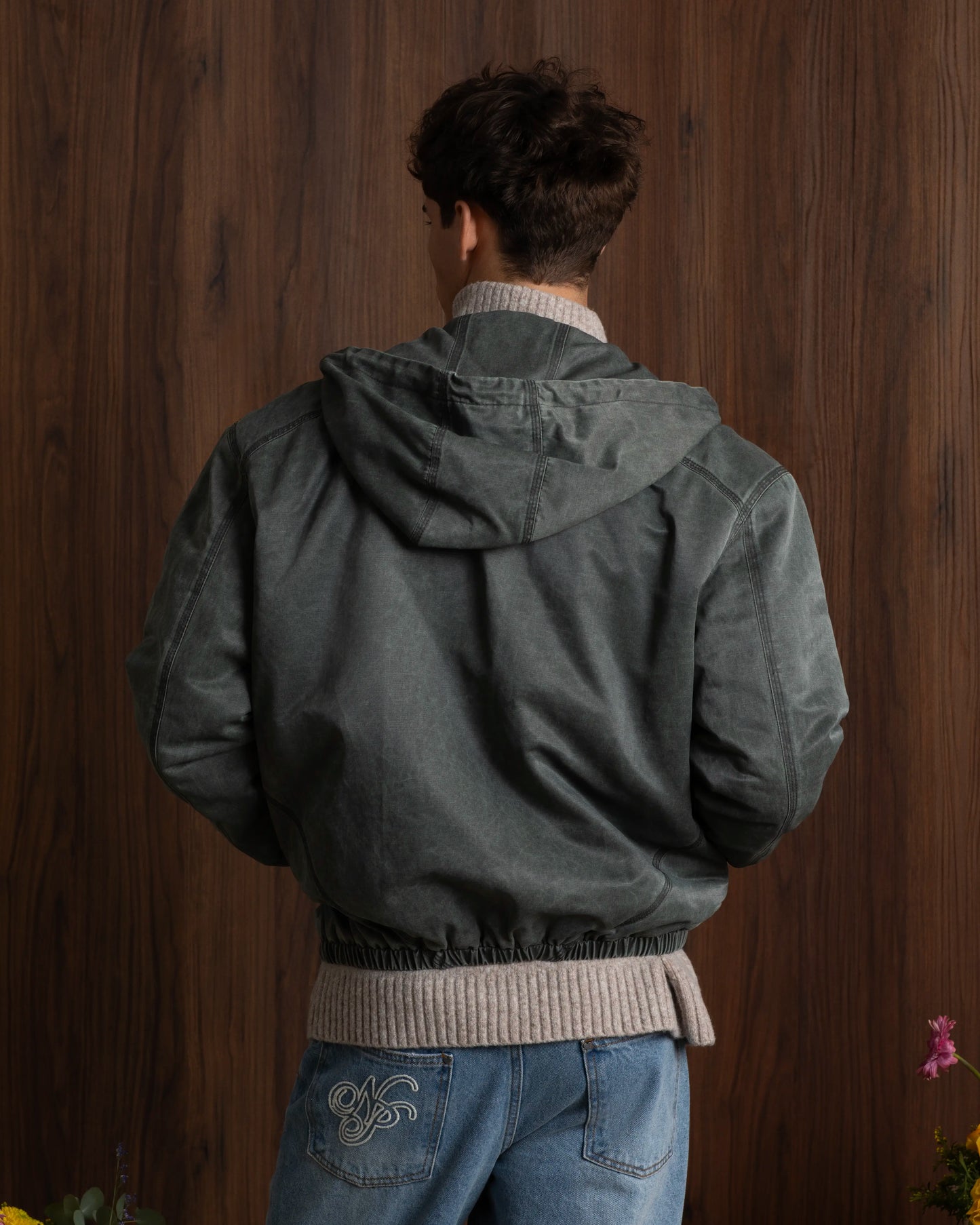 Comfy Worker Jacket Green