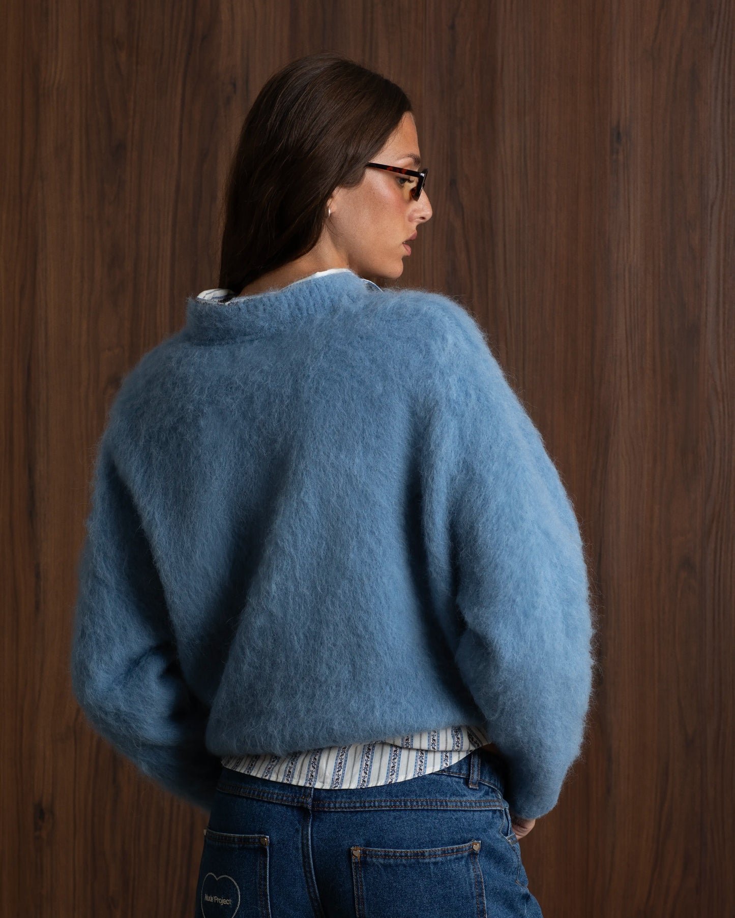 Alpaca Knit Blue