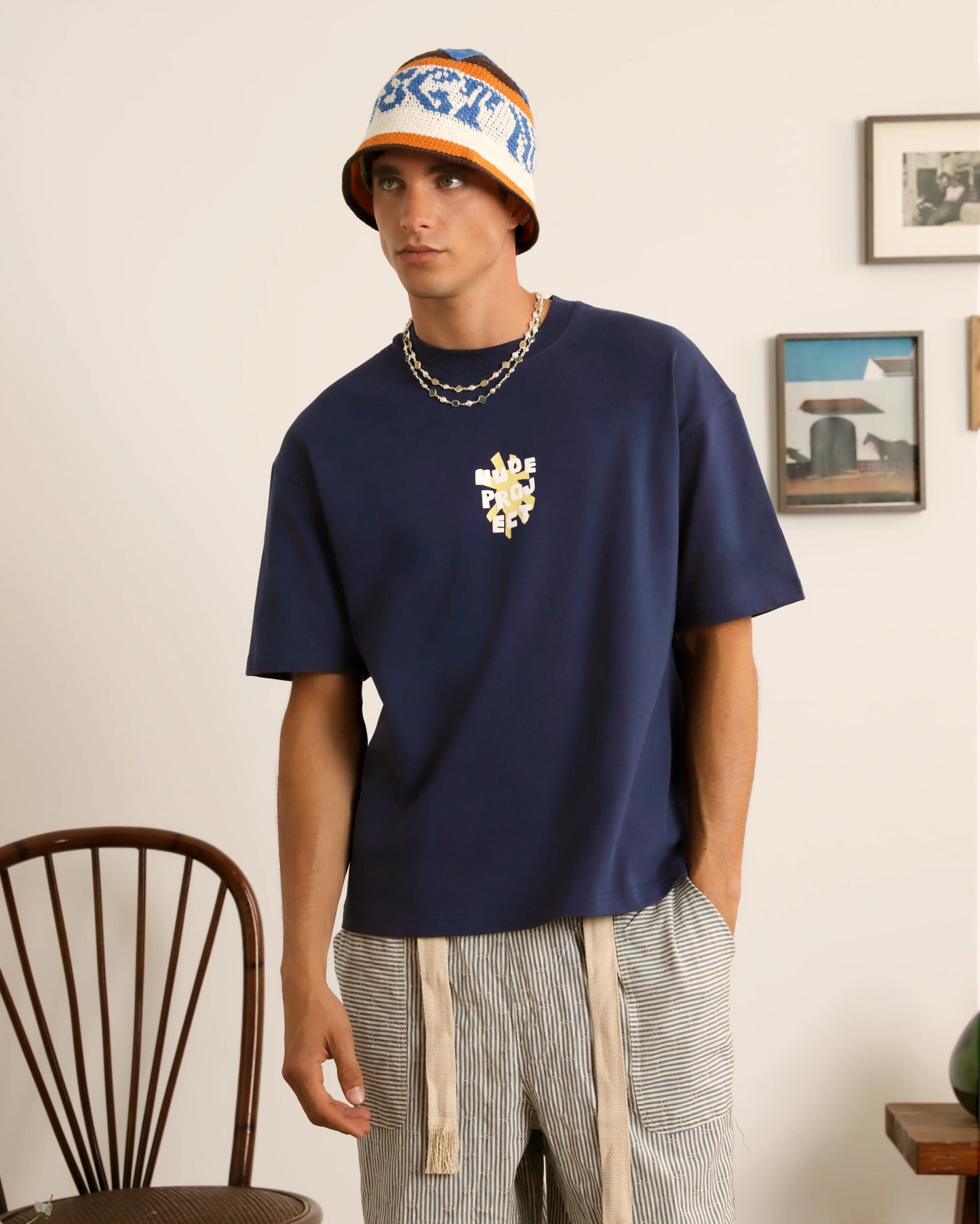 Astro Tee Navy