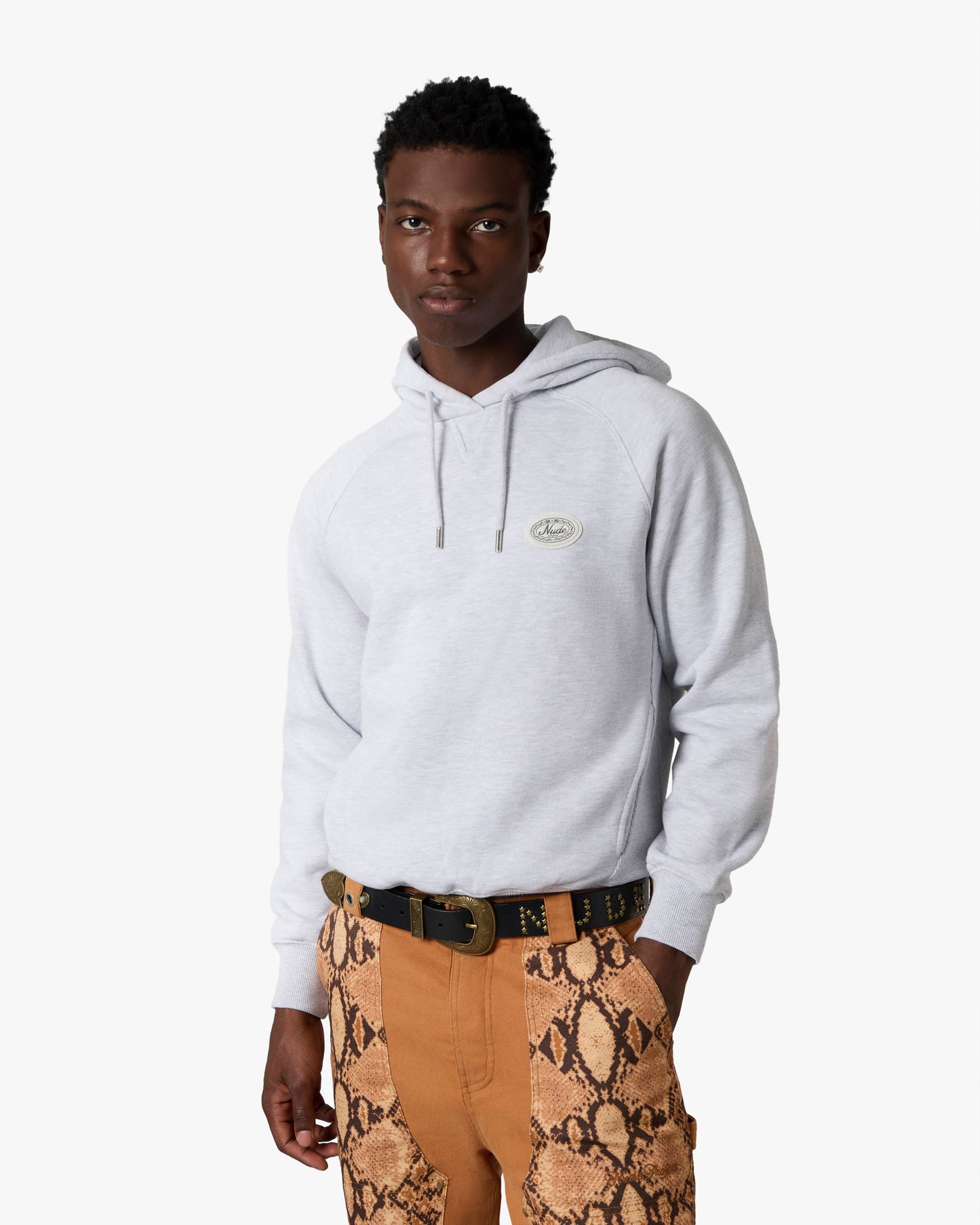 Essentials Hoodie Grey Melange